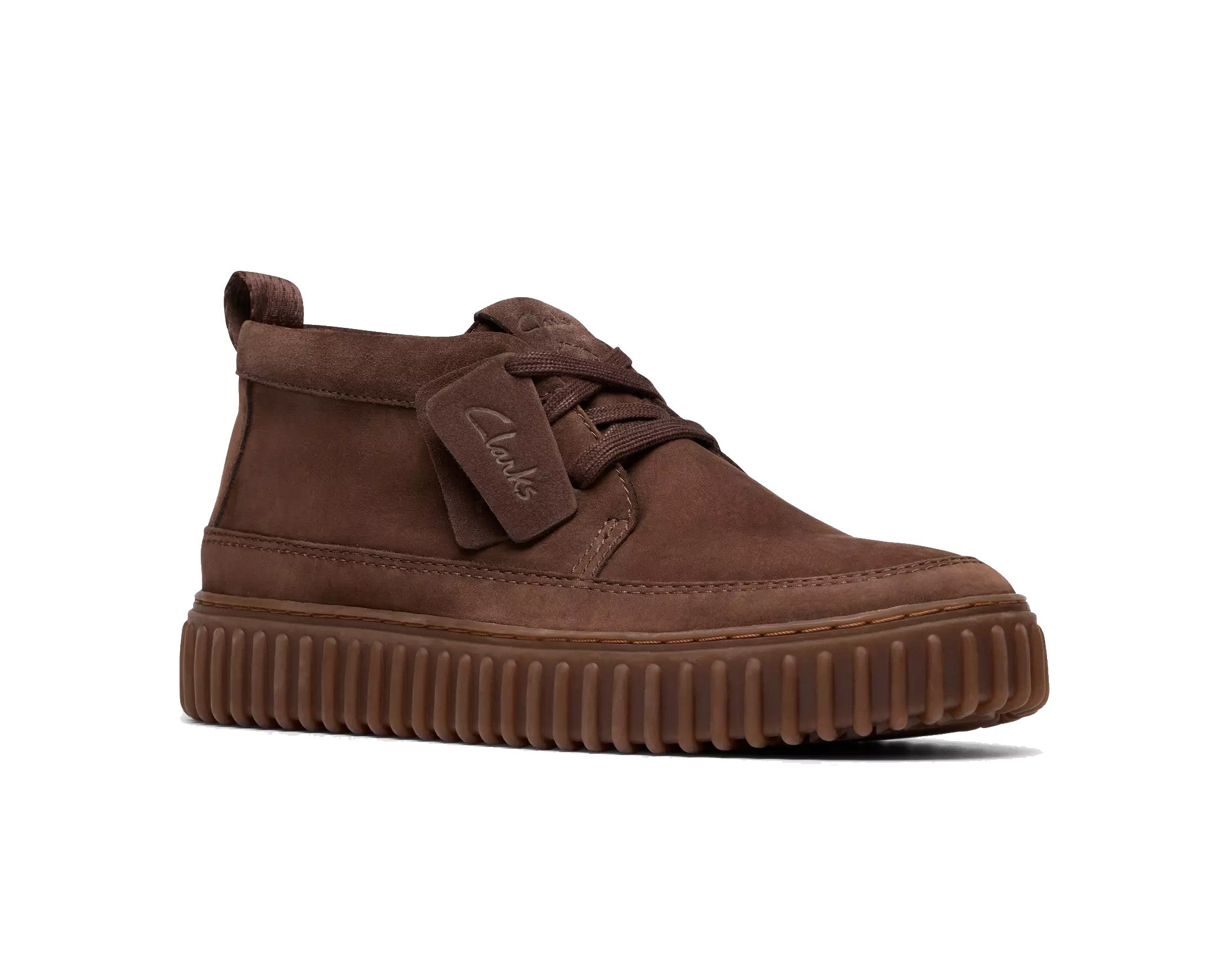 Bota masculina 'Torhill Lace Hi' - marrom