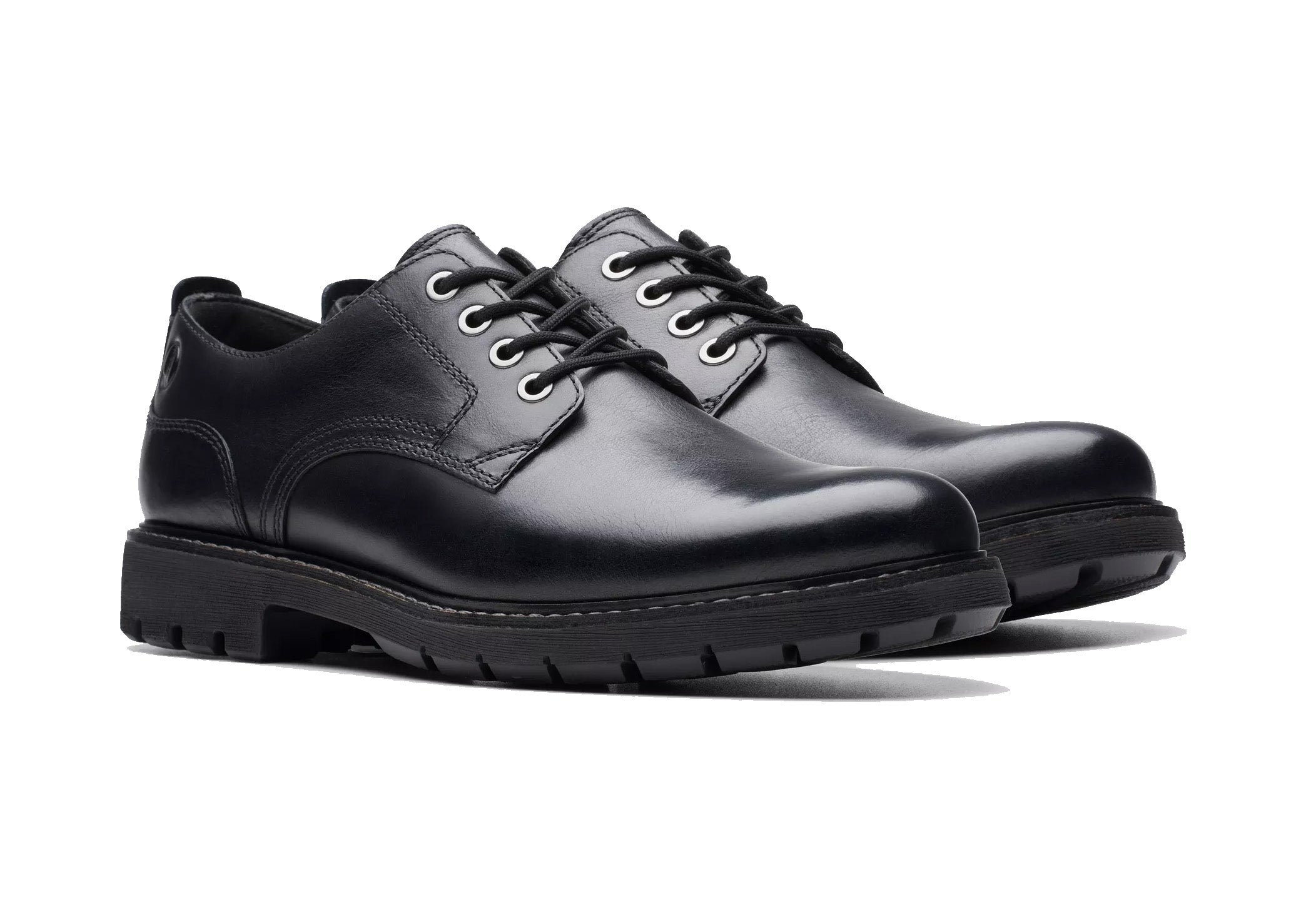 'Batcombe Tie' men's lace-up shoe - Black