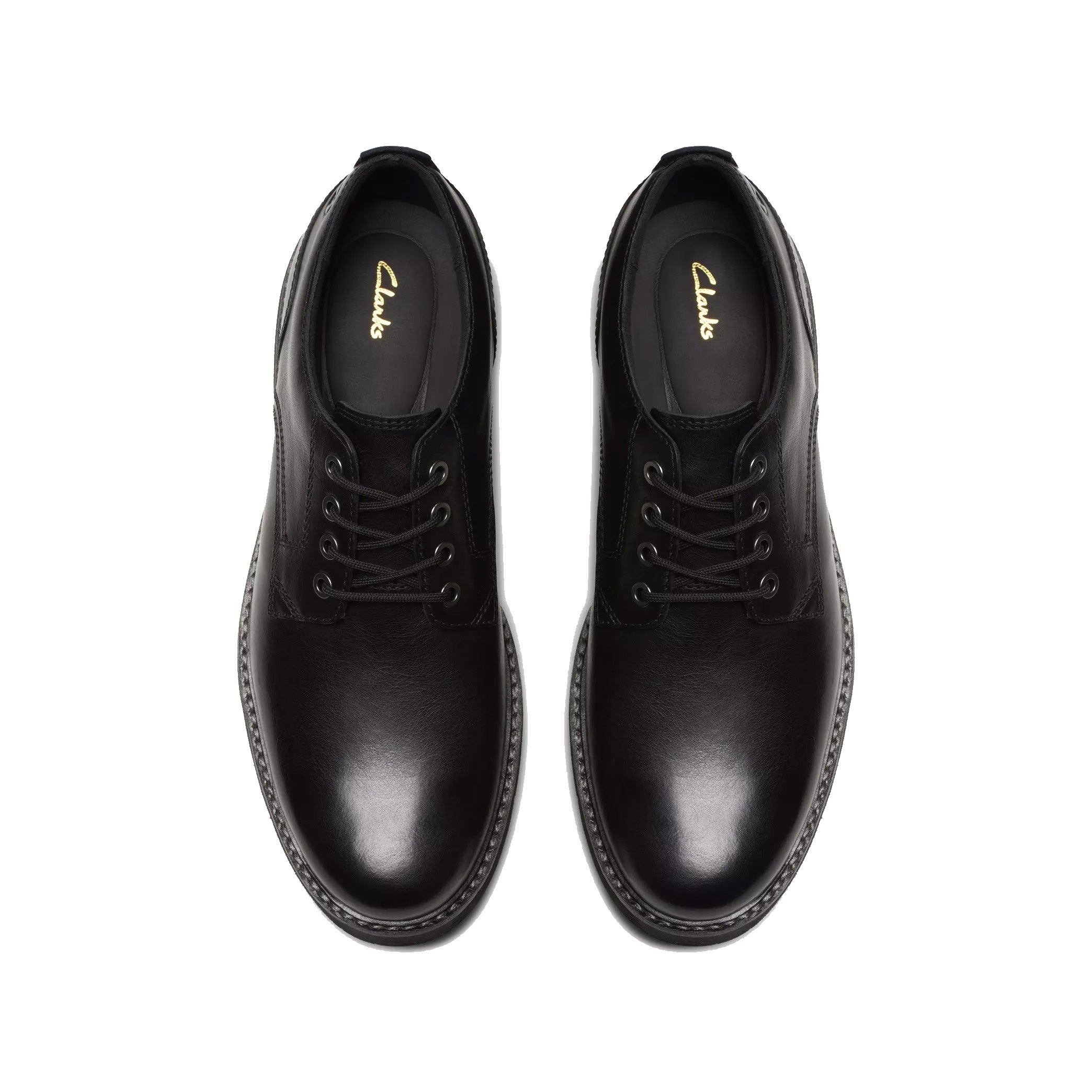 'Batcombe Tie' men's lace-up shoe - Black