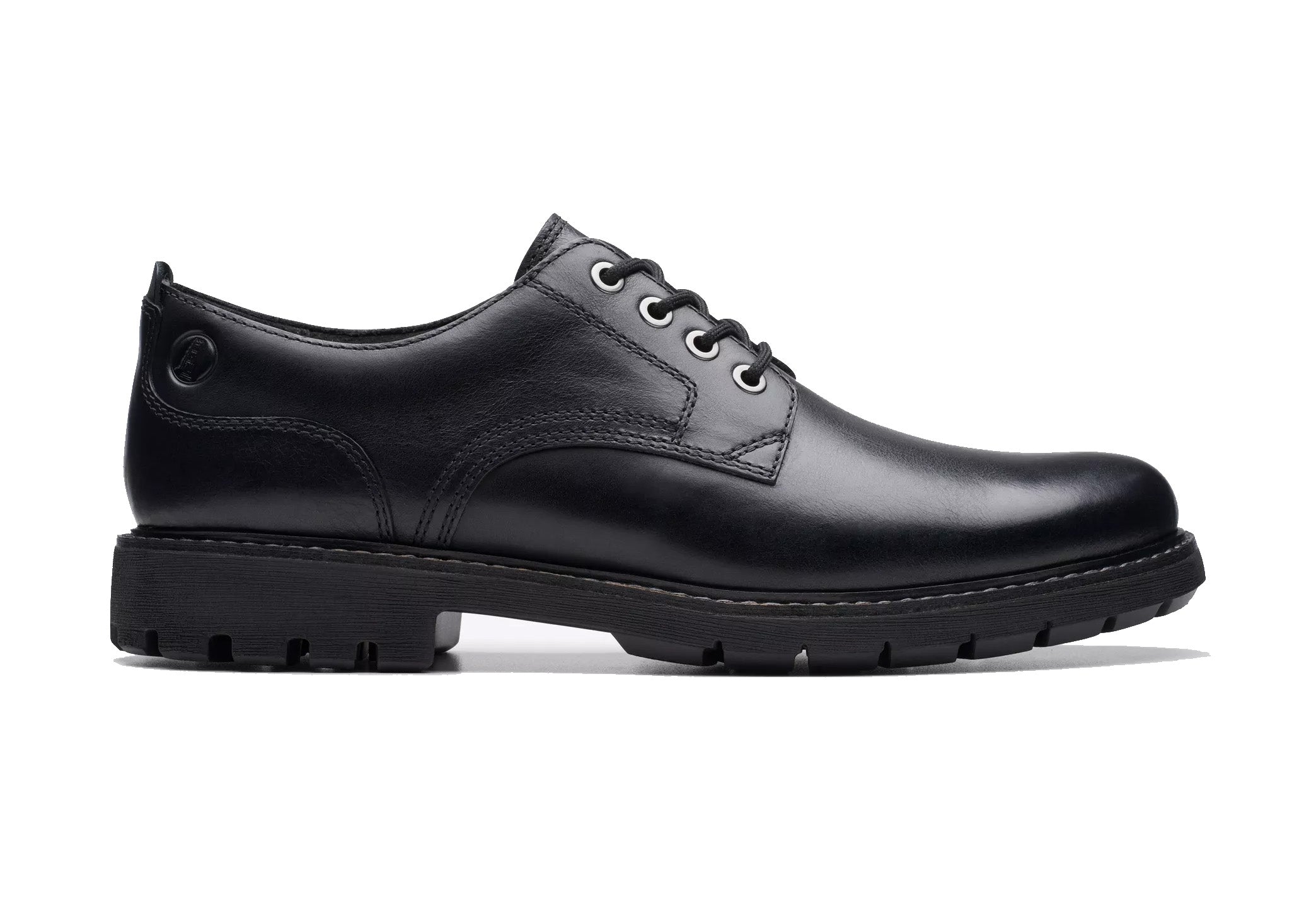 'Batcombe Tie' men's lace-up shoe - Black