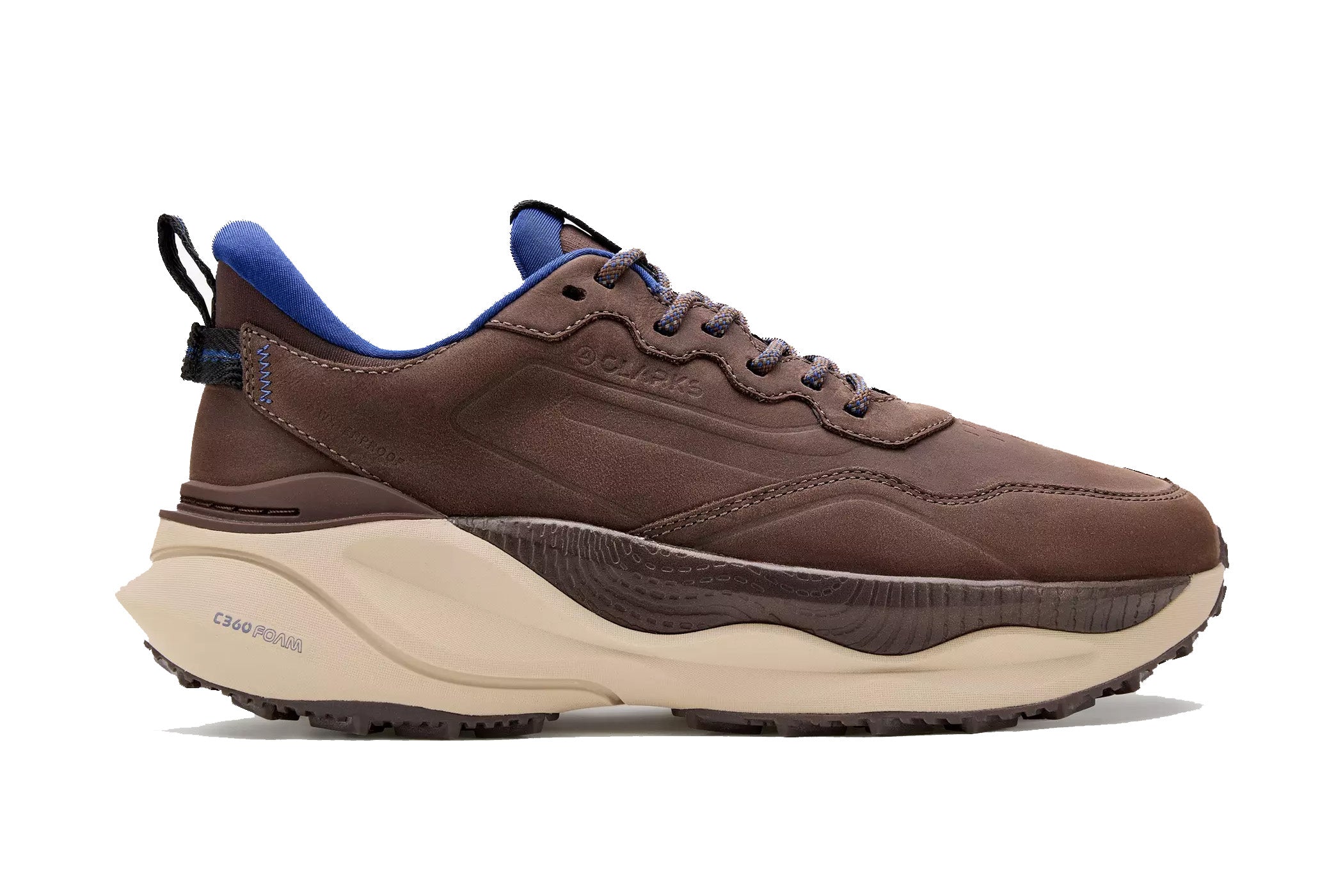 Zapatilla impermeable para hombre 'Pace TrailLo' - marrón