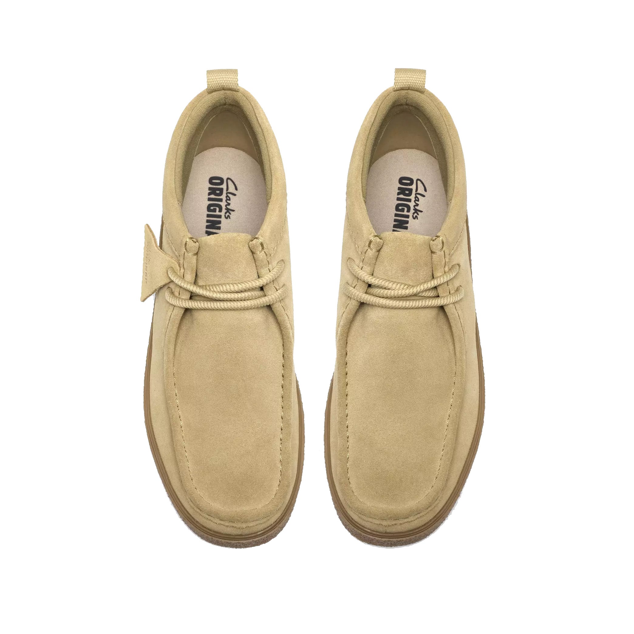 Heren enkellaars met veters 'Boxbee Walla' - beige