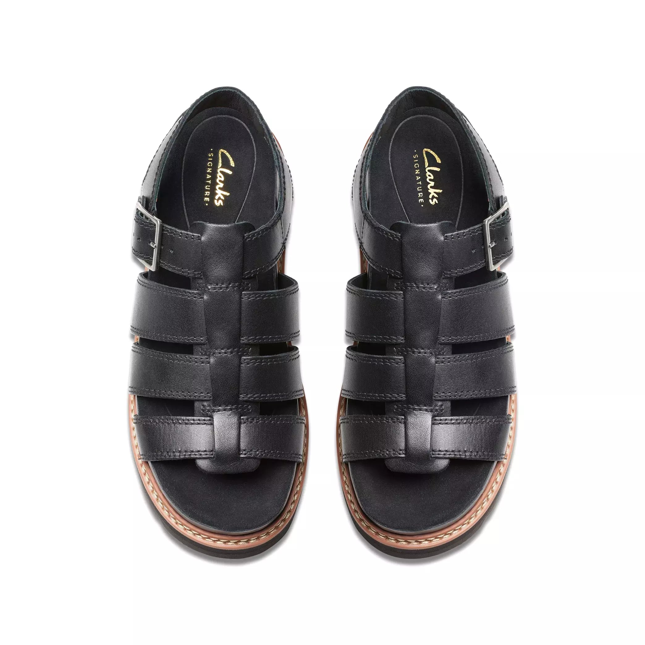 Damensandale 'Orianna Twist' - Schwarz