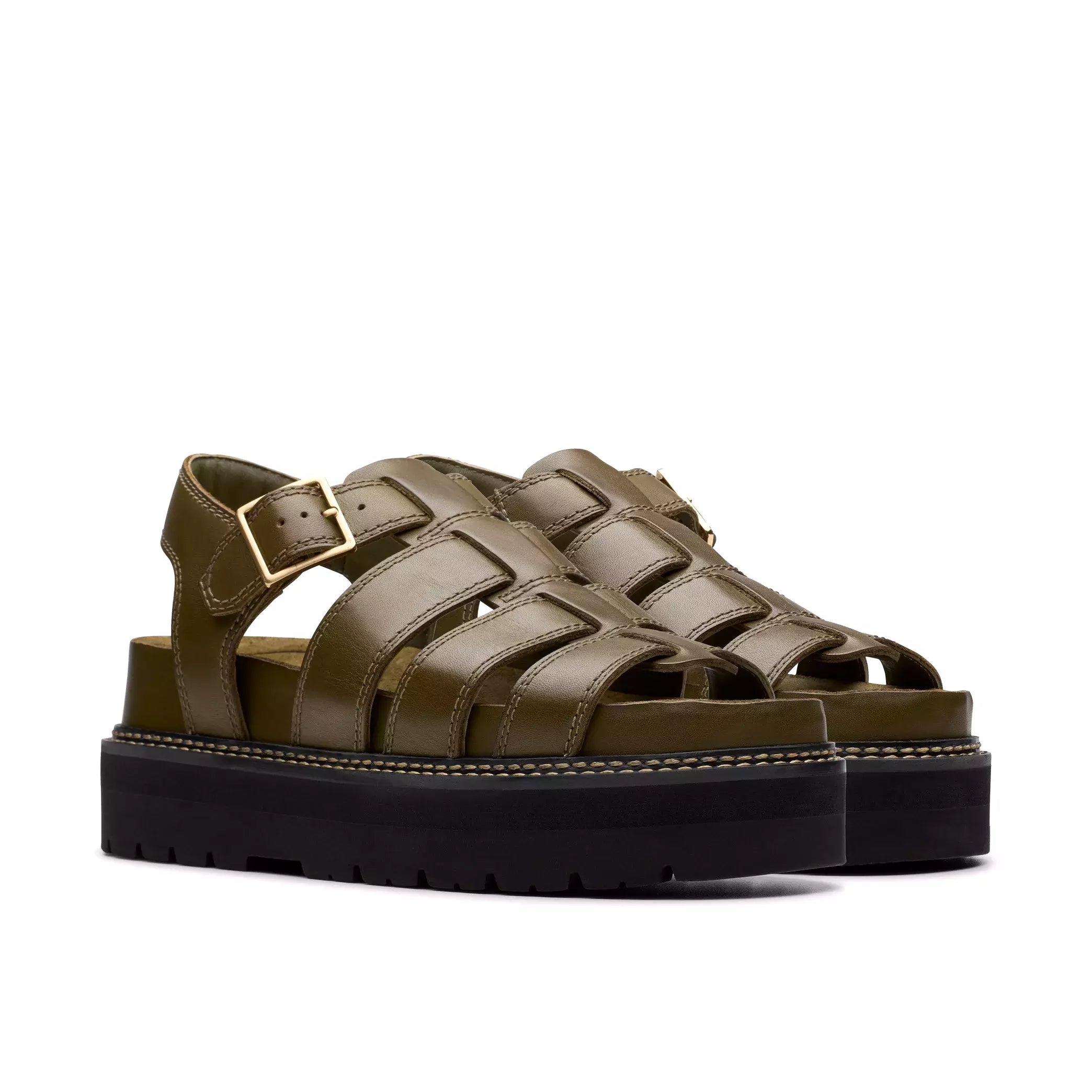 Damensandale 'Orianna Twist' - grün