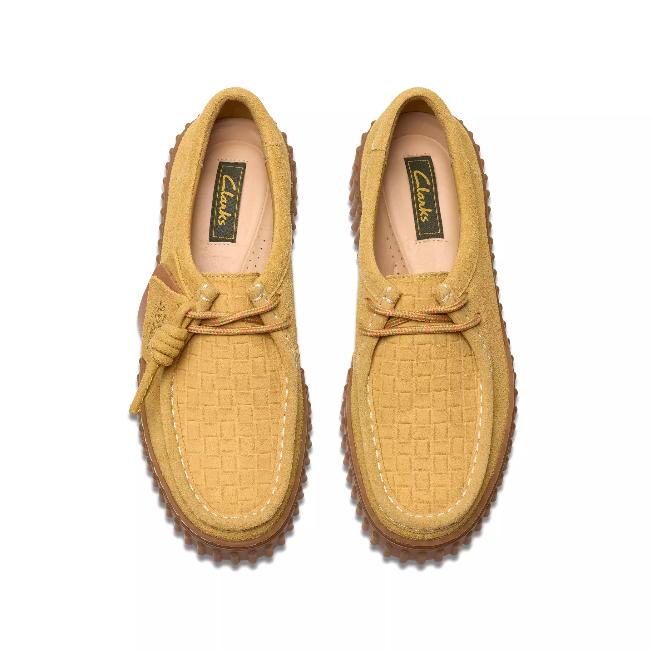 'Torhill Bee' women's lace-up shoe - yellow