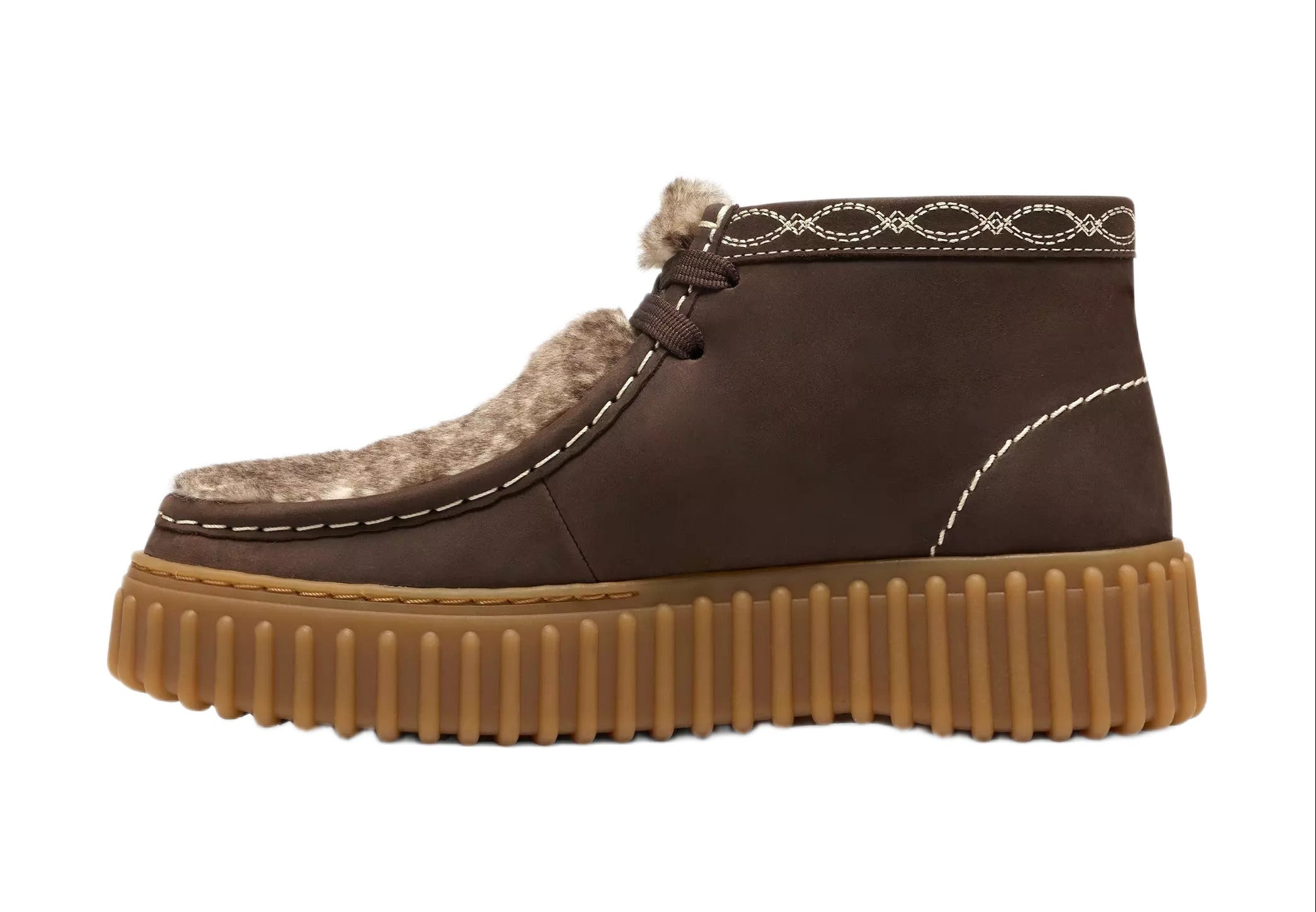 Stivaletto con lacci e zip da donna 'Tivoli Lane' - Verde