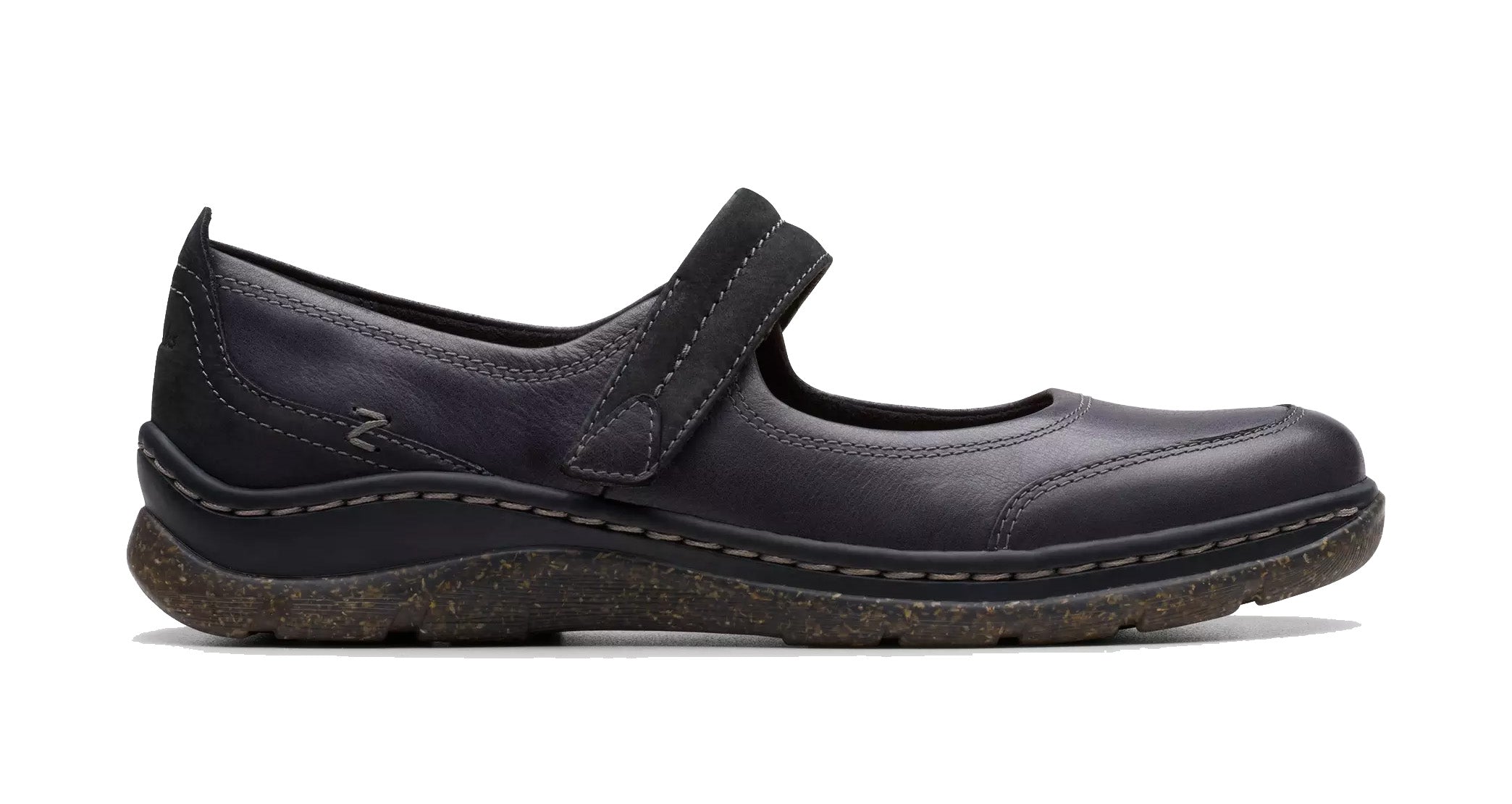 Zapato mujer confort con tiras 'Orlene Jane' - Negro