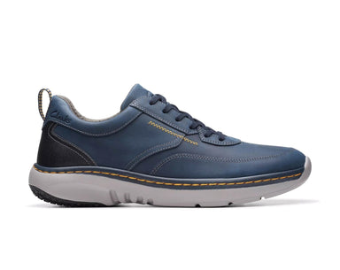 Sneaker da uomo 'ClarksPro Lace' vestibilità ampia (H) - Blu - ChaplinshoesSneaker da uomo a vestibilità ampia (H) 'ClarksPro Lace' - BluClarks