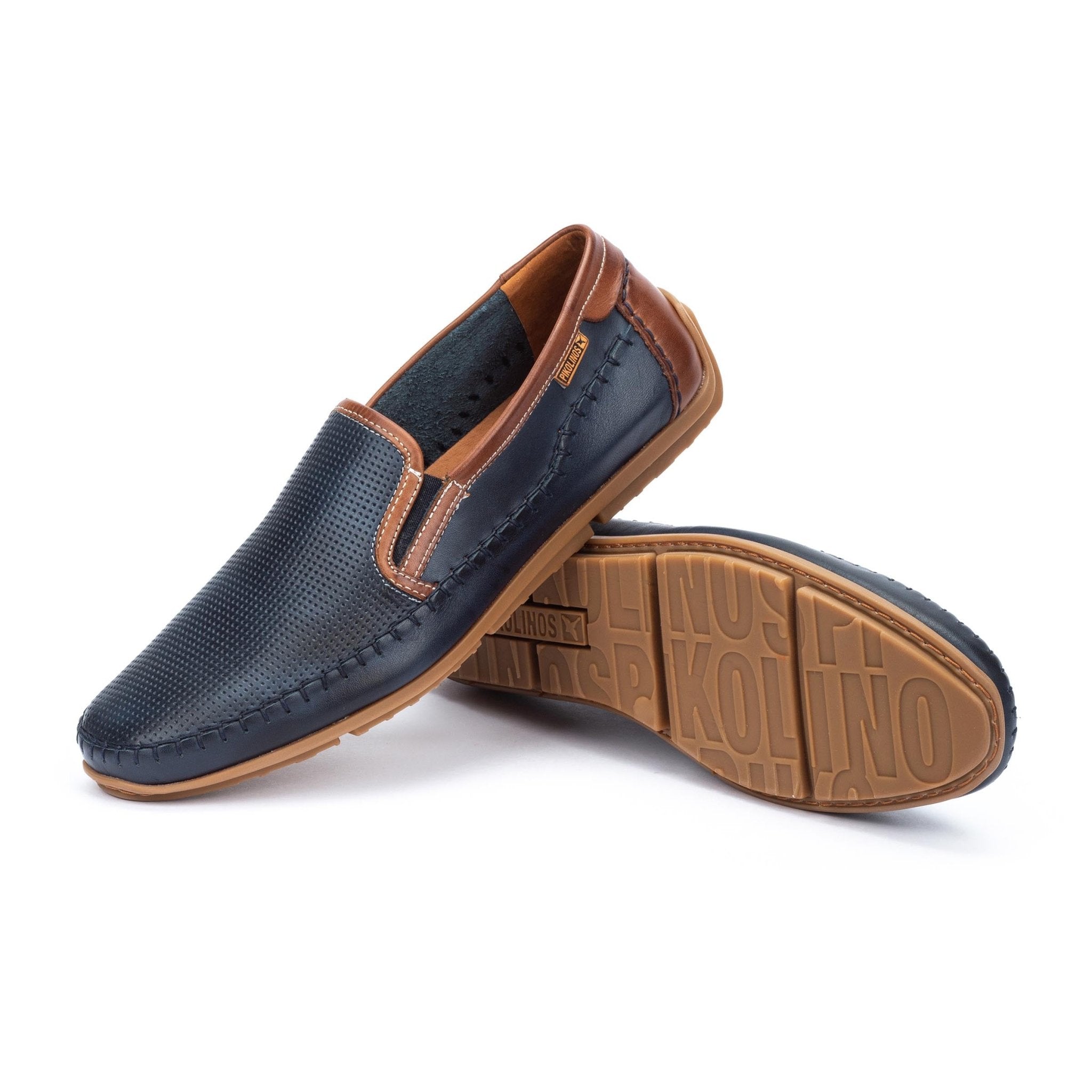 'Conil' men's loafer - blue - Chaplinshoes'Conil' men's loafer - bluePikolinos