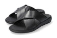 Sandália slide masculina 'Conrad' - preta - ChaplinshoesSandália slide masculina 'Conrad' - pretoMephisto