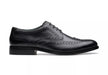 'CraftJames Tip' men's brogue lace - up shoe - Black - Chaplinshoes'CraftJames Tip' men's brogue lace - up shoe - BlackClarks