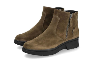 'Doucia' varmforet ankelstøvle til kvinder - Grøn - Chaplinshoes'Doucia' varmforet ankelstøvle til kvinder - GreenMephisto