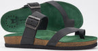 'Douglas' men's wide fit (H) slide sandal - black - Chaplinshoes'Douglas' men's wide fit (H) slide sandal - blackMephisto