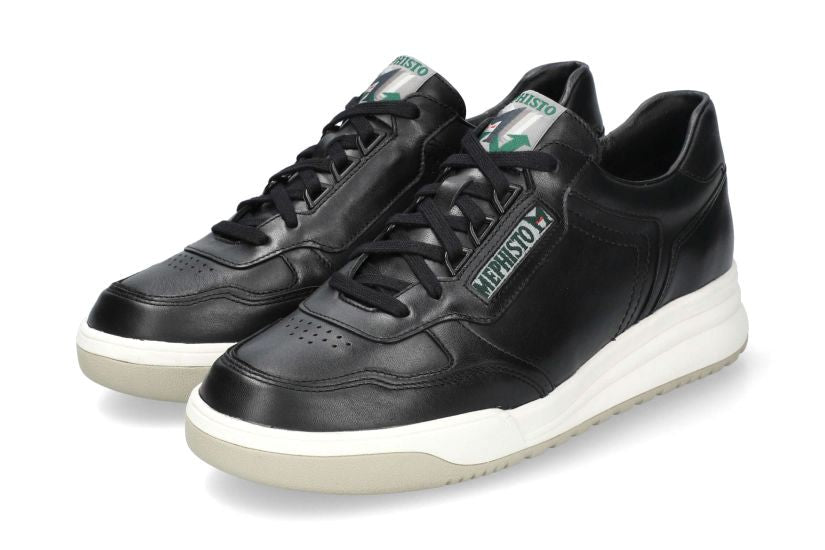 Sznurowane buty męskie 'Norwin' - czarne