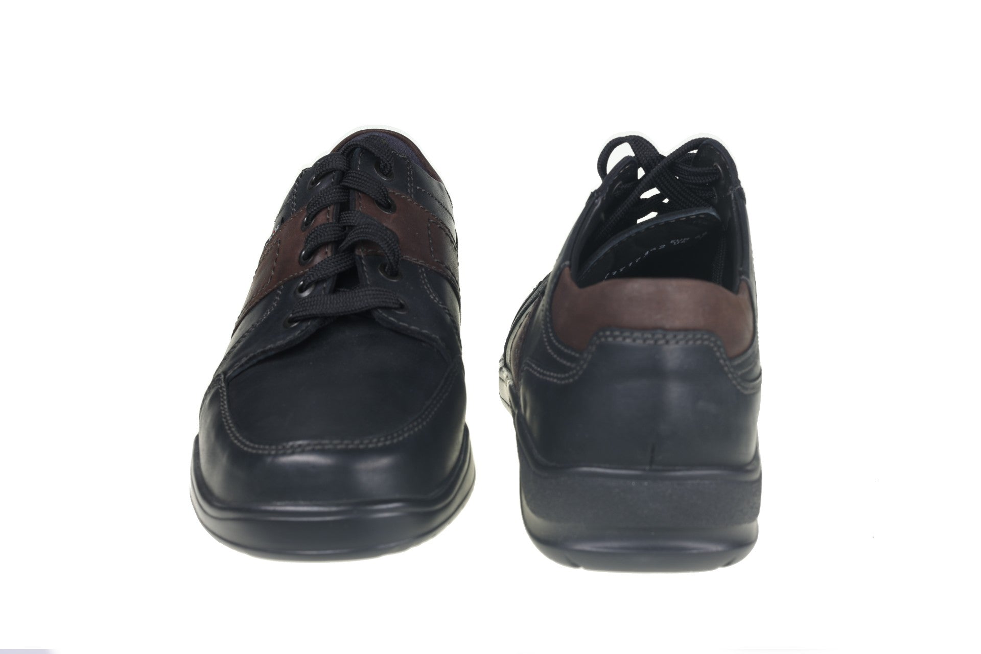 'Edward' men's ergonomic wide fit (H) shoes - Black - Chaplinshoes'Edward' men's ergonomic wide fit (H) shoes - BlackMephisto