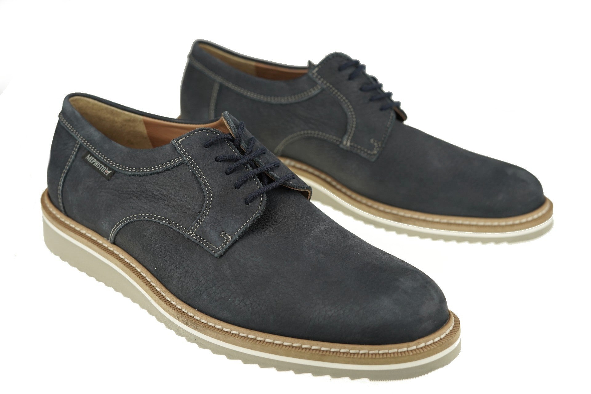 'Enzo' men's lace - up shoe - navy blue - Chaplinshoes'Enzo' men's lace - up shoe - navy blueMephisto