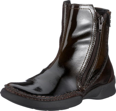 'Eris' women's ankle boot - Brown patent - Chaplinshoes'Eris' women's ankle boot - Brown patentCamel Active