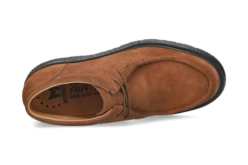 'Evrard' herresnørestøvle - Brun - Chaplinshoes'Evrard' herresnørestøvle - BrownMephisto