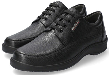Zapatos ergonómicos de hombre (H) 'Ezard' - Negro - ChaplinshoesZapatos de hombre ergonómicos de corte ancho (H) 'Ezard' - NegroMephisto
