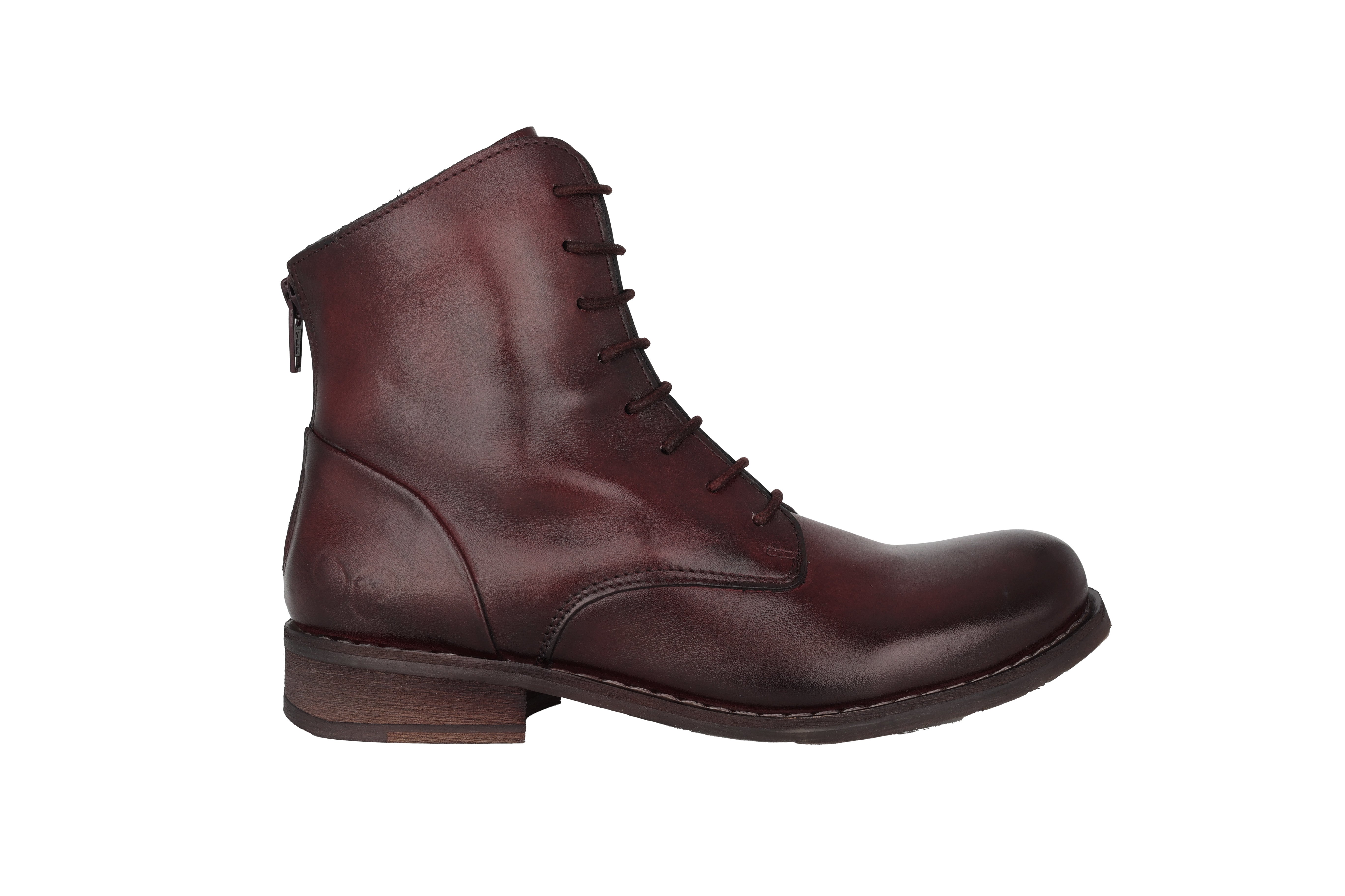 Botki damskie do kostki 'Beja' - Czerwone