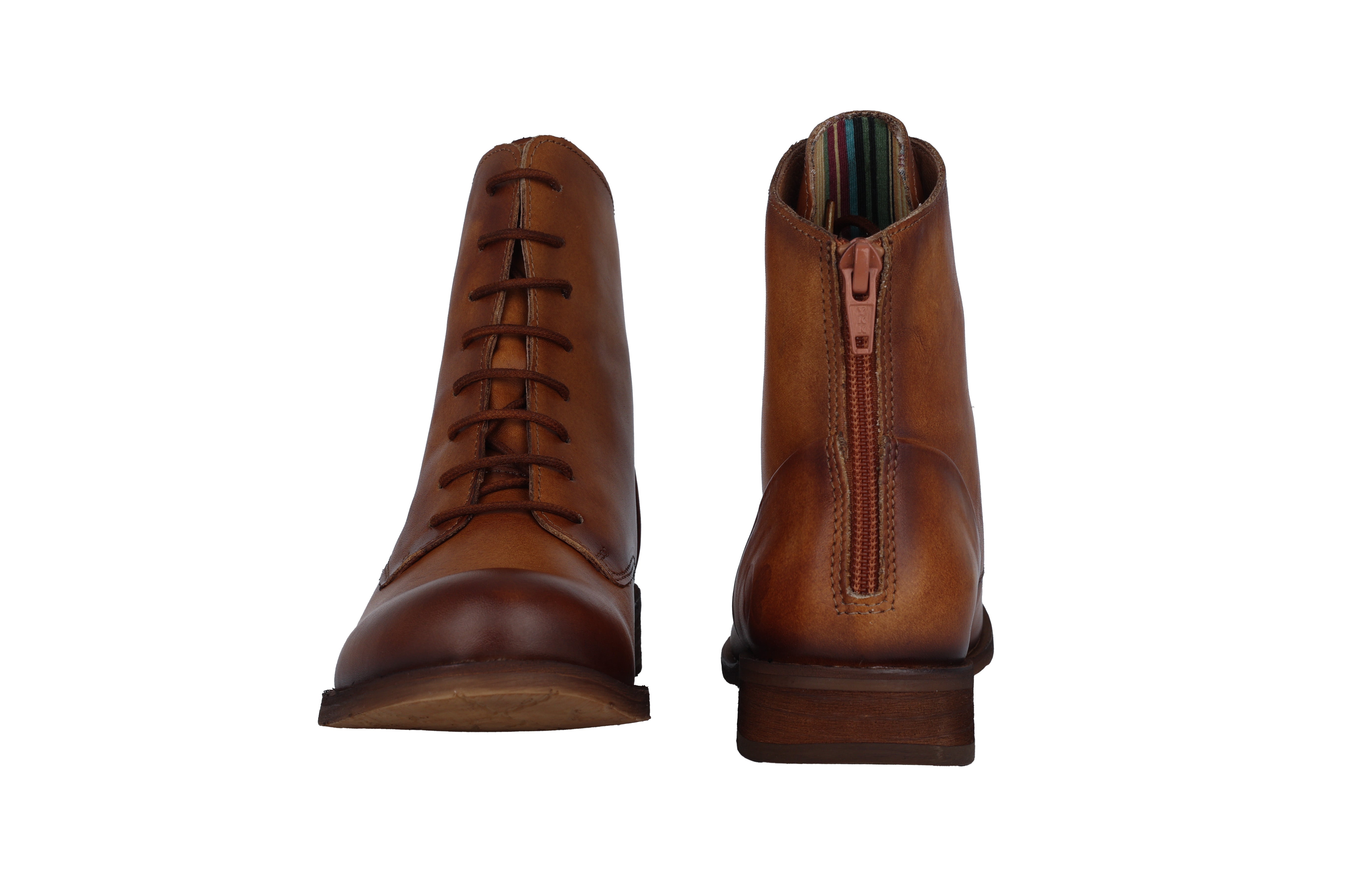 'Beja' ankelstövel för kvinnor - brun