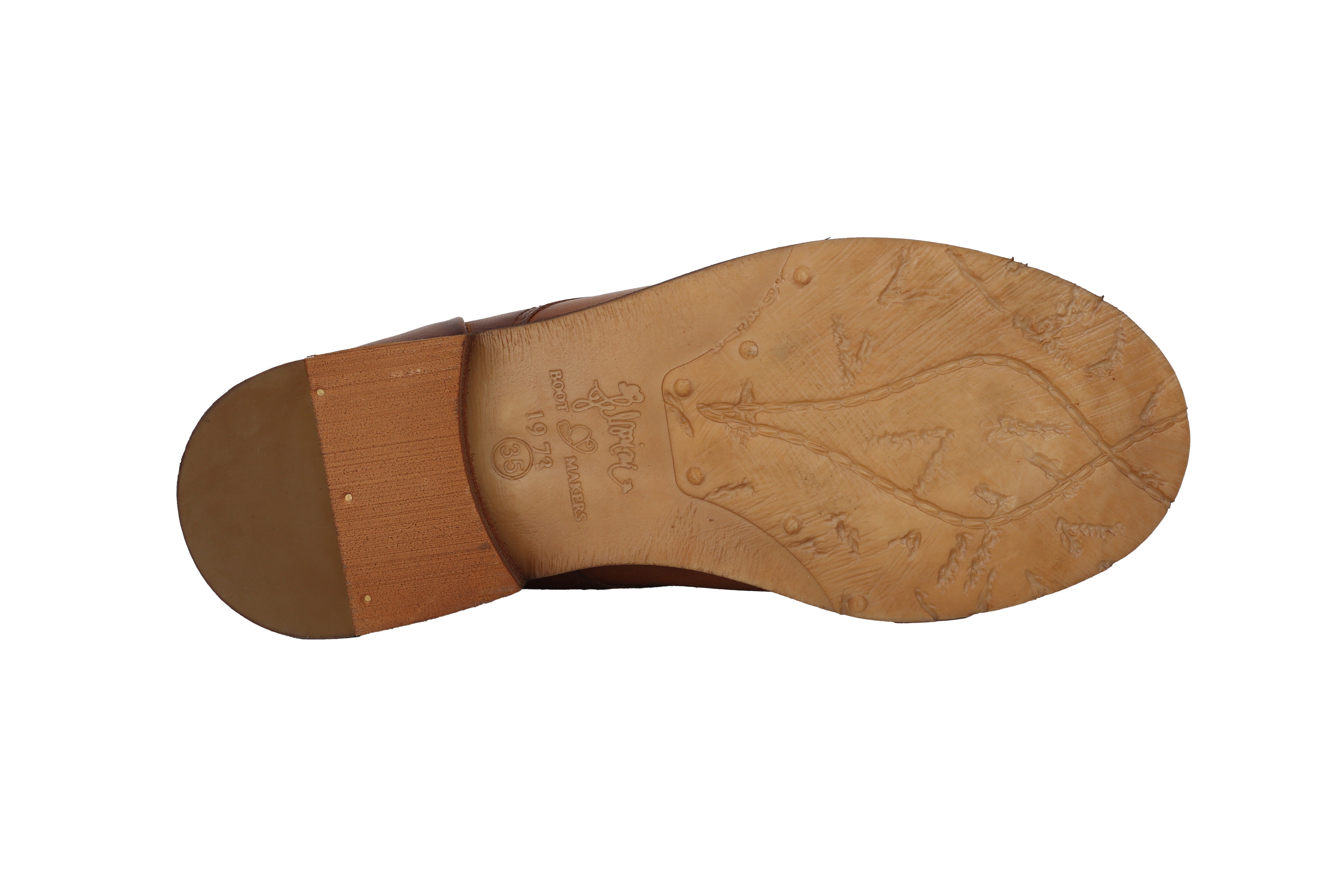 'Beja' ankelstövel för kvinnor - brun