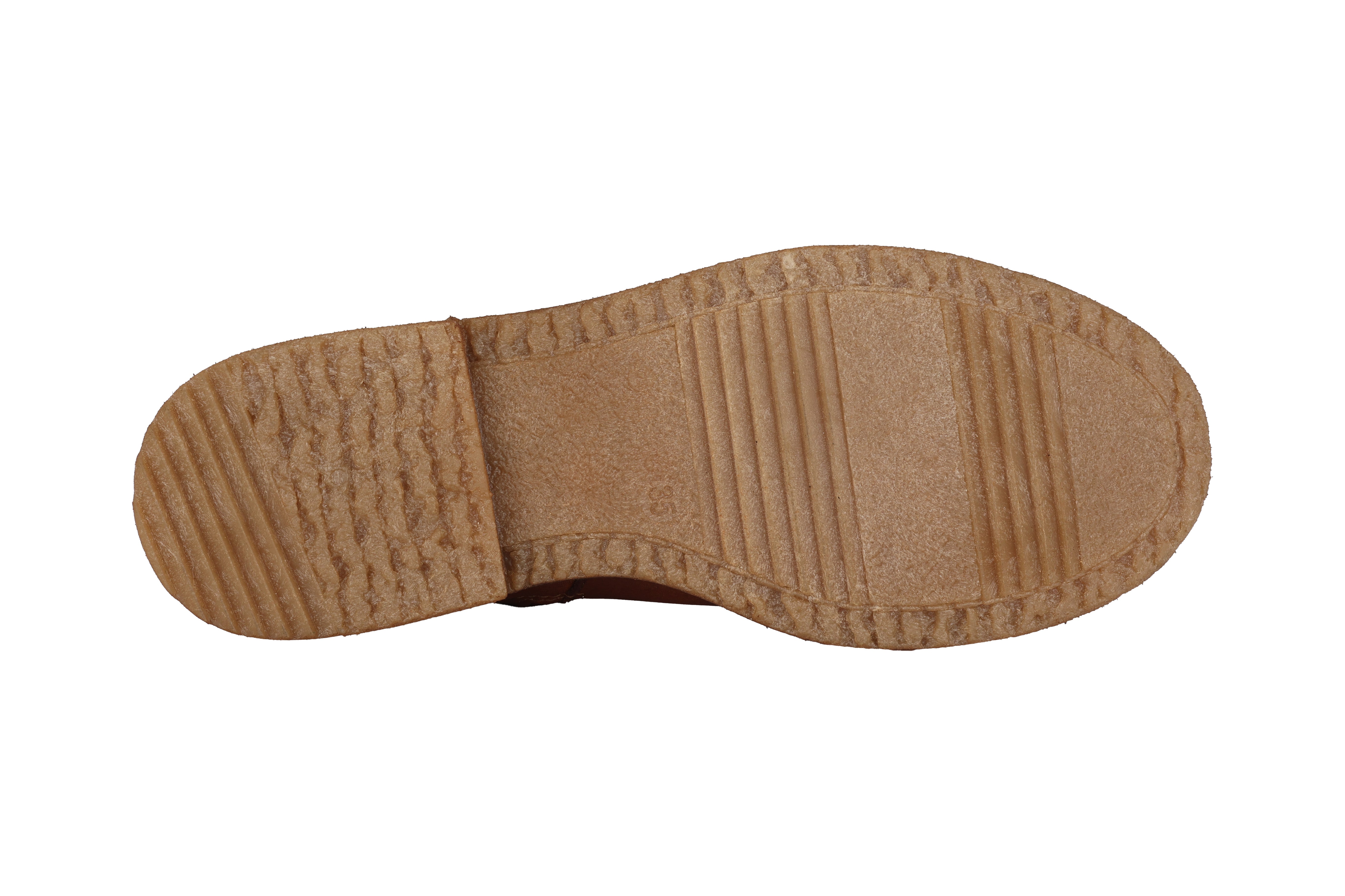 Warmgevoerde dames enkellaars 'E346' - bruin