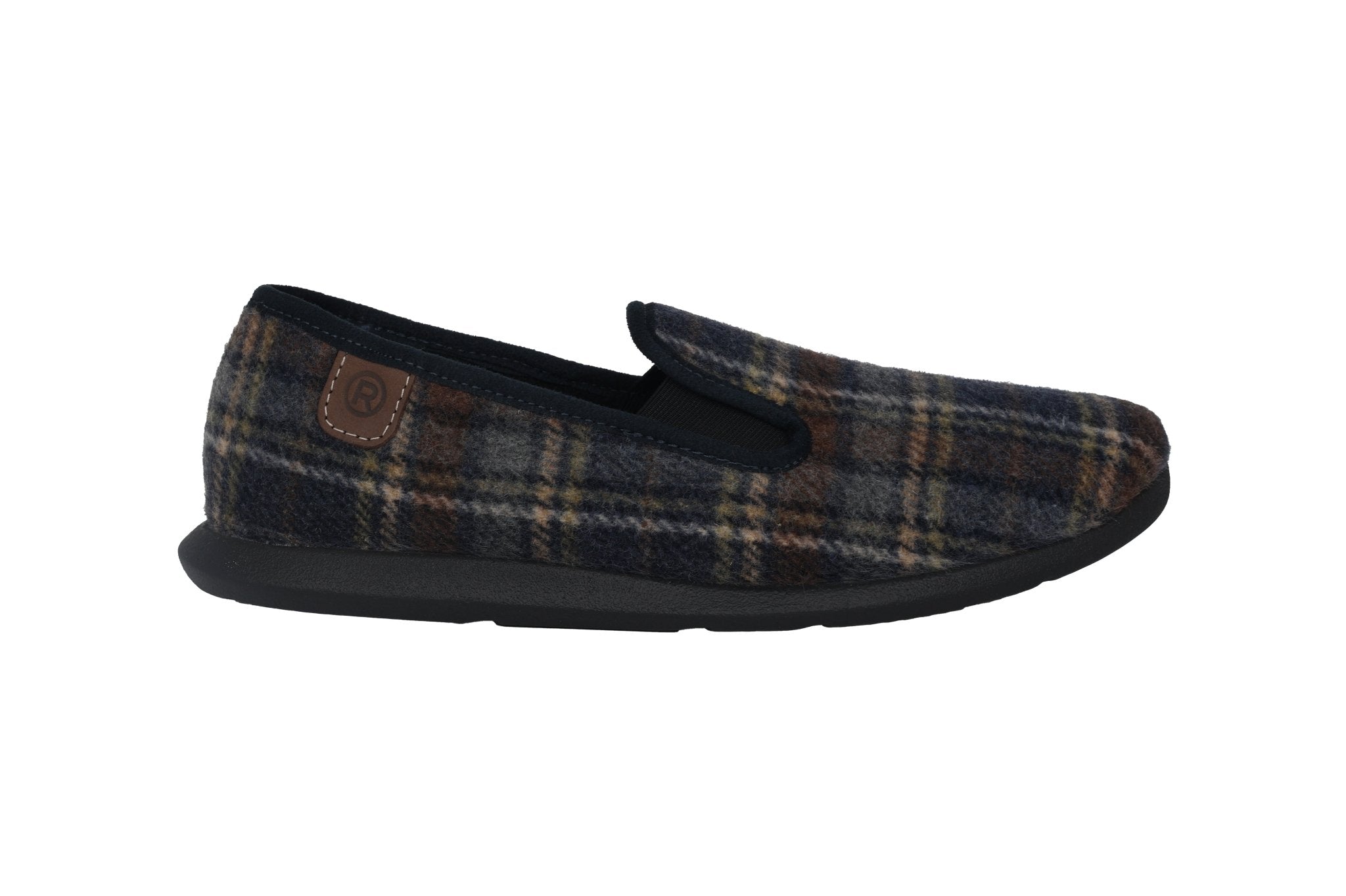 Pánské domácí pantofle 'Fermo' - modré - ChaplinshoesPánské domácí pantofle 'Fermo' - modréRohde