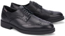 Sapato ergonômico masculino com cadarço e ajuste largo (H) 'FERNAND' - Preto - ChaplinshoesSapato ergonômico masculino com cadarço 'FERNAND' de ajuste largo (H) - BlackMephisto