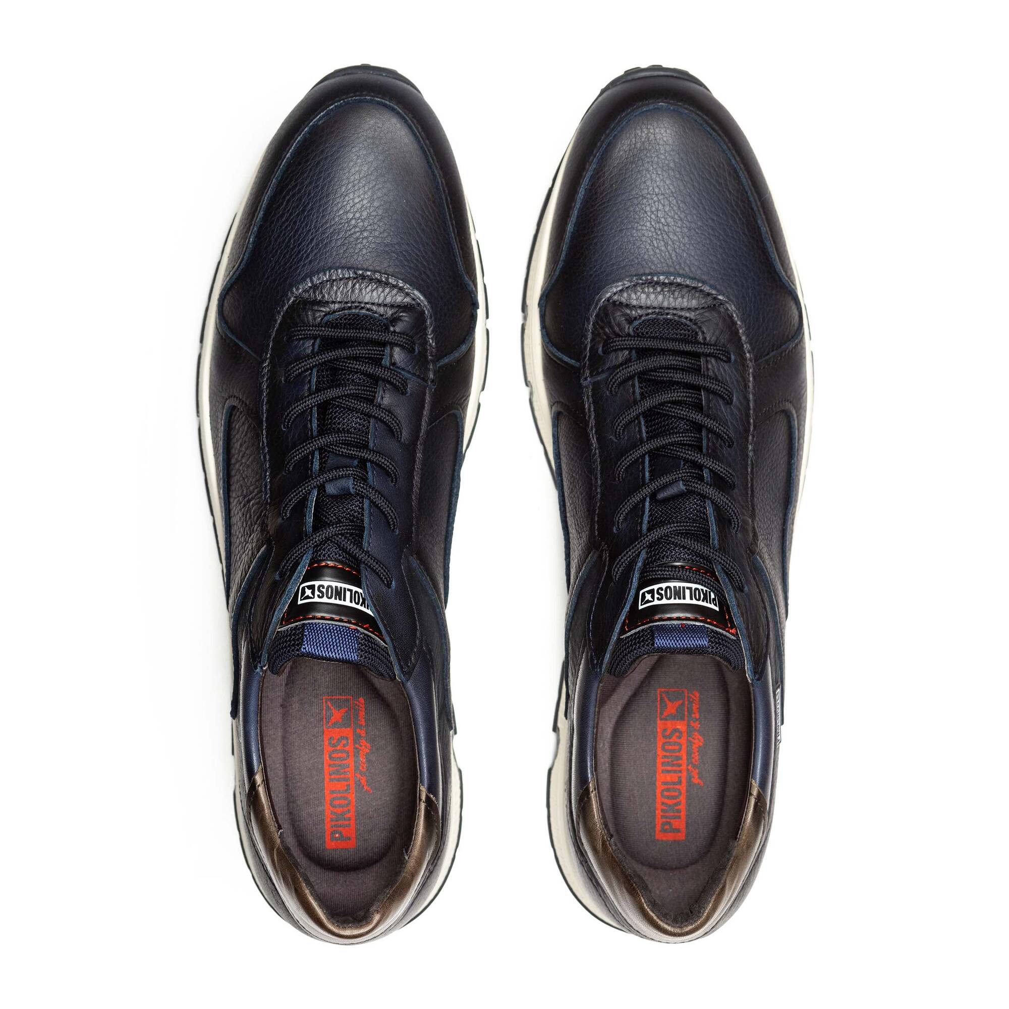 Pánské šněrovací tenisky 'Ferrol' - modré - ChaplinshoesPánské šněrovací tenisky 'Ferrol' - modréPikolinos