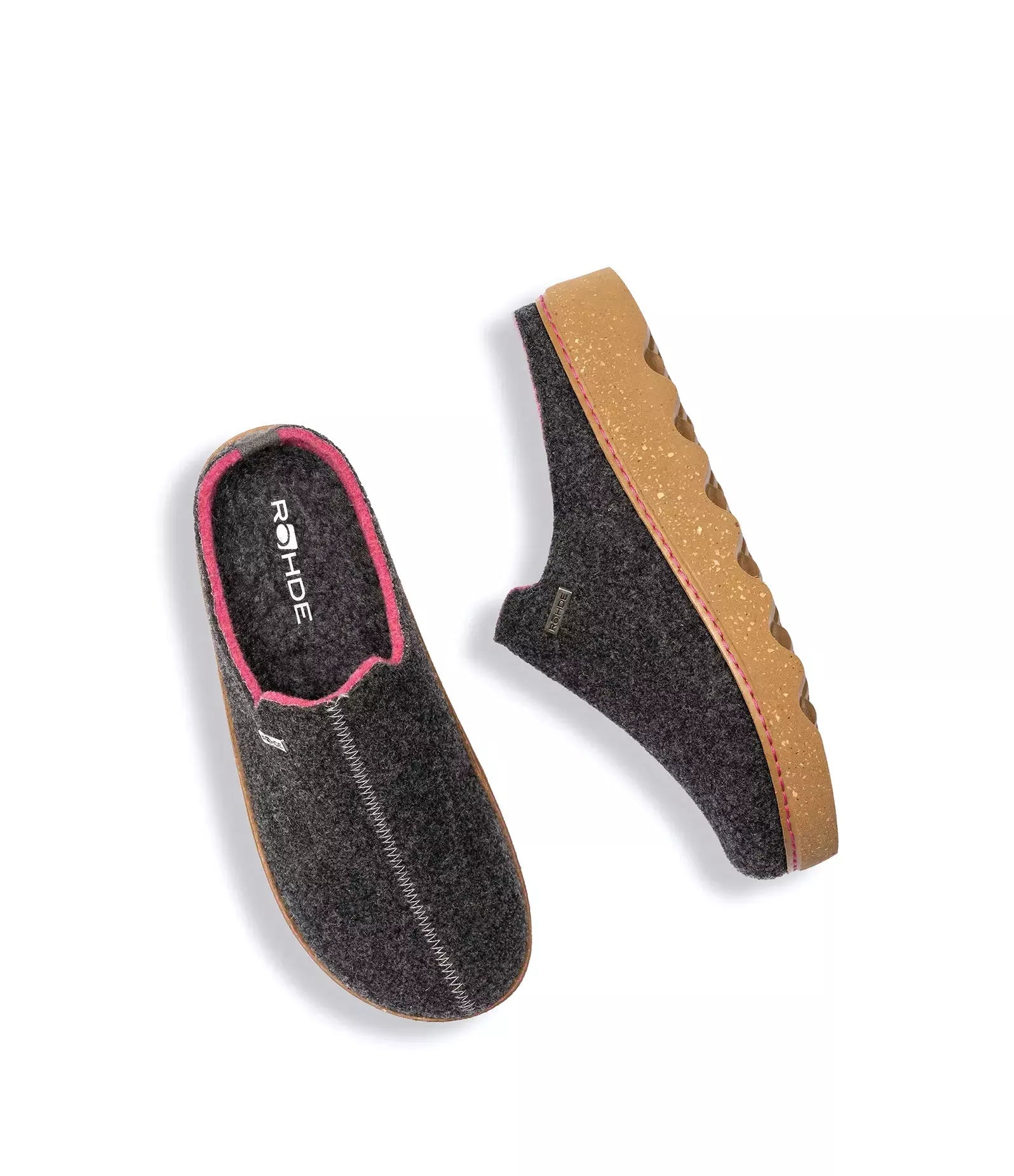 'Foggia - D' women's indoor homeslipper - Dark - grey - Chaplinshoes'Foggia - D' women's indoor homeslipper - Dark - greyRohde