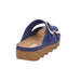 'Foggia - D' damesslipper - blauw - Chaplinshoes'Foggia - D' damesslipper - blauwRohde