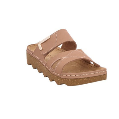 Damesslipper 'Foggia' - Bruin - ChaplinshoesDamessandaal 'Foggia' - BrownRohde