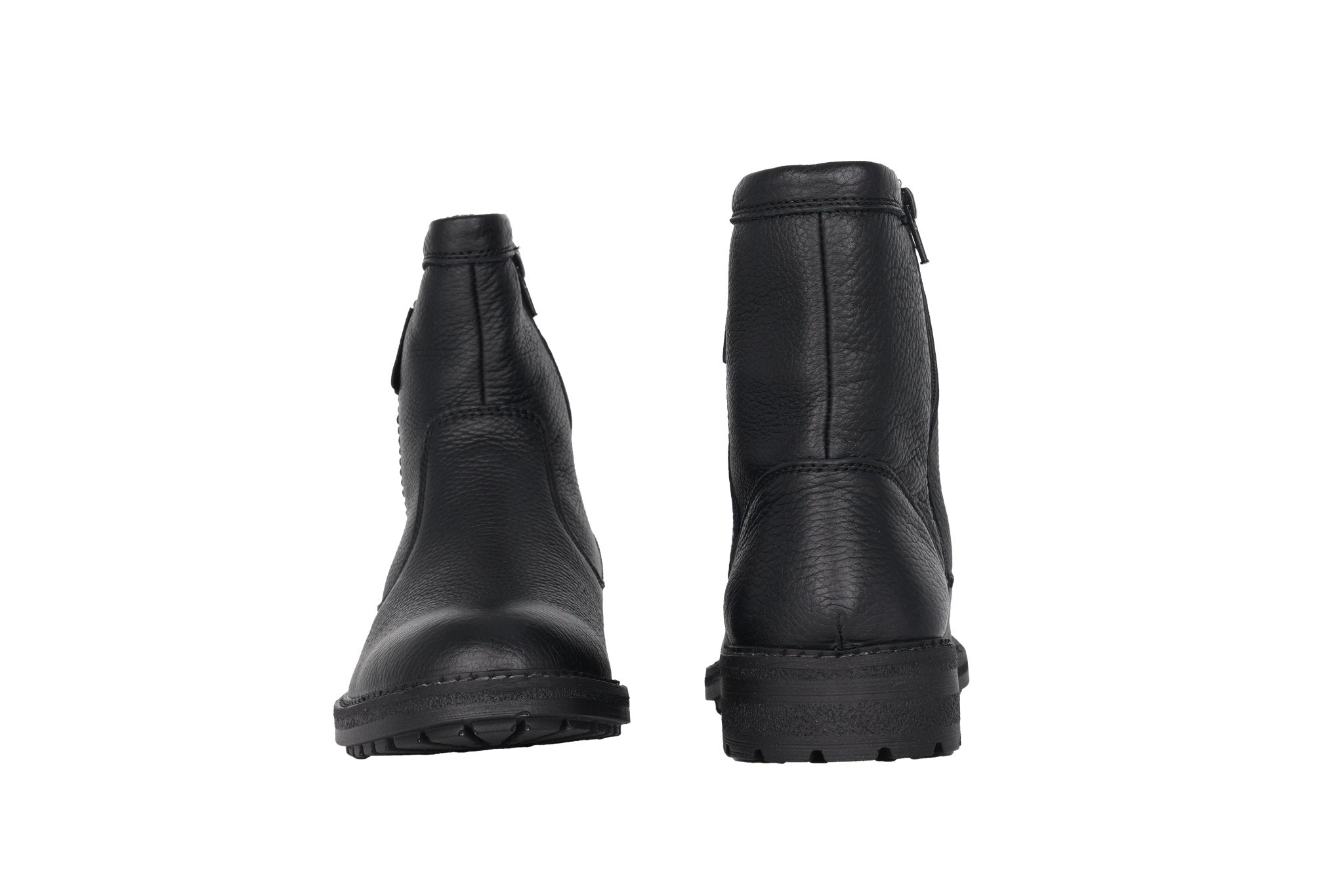 'Frederik' men's warmlined zipper boot - Black - Chaplinshoes'Frederik' men's warmlined zipper boot - BlackAra