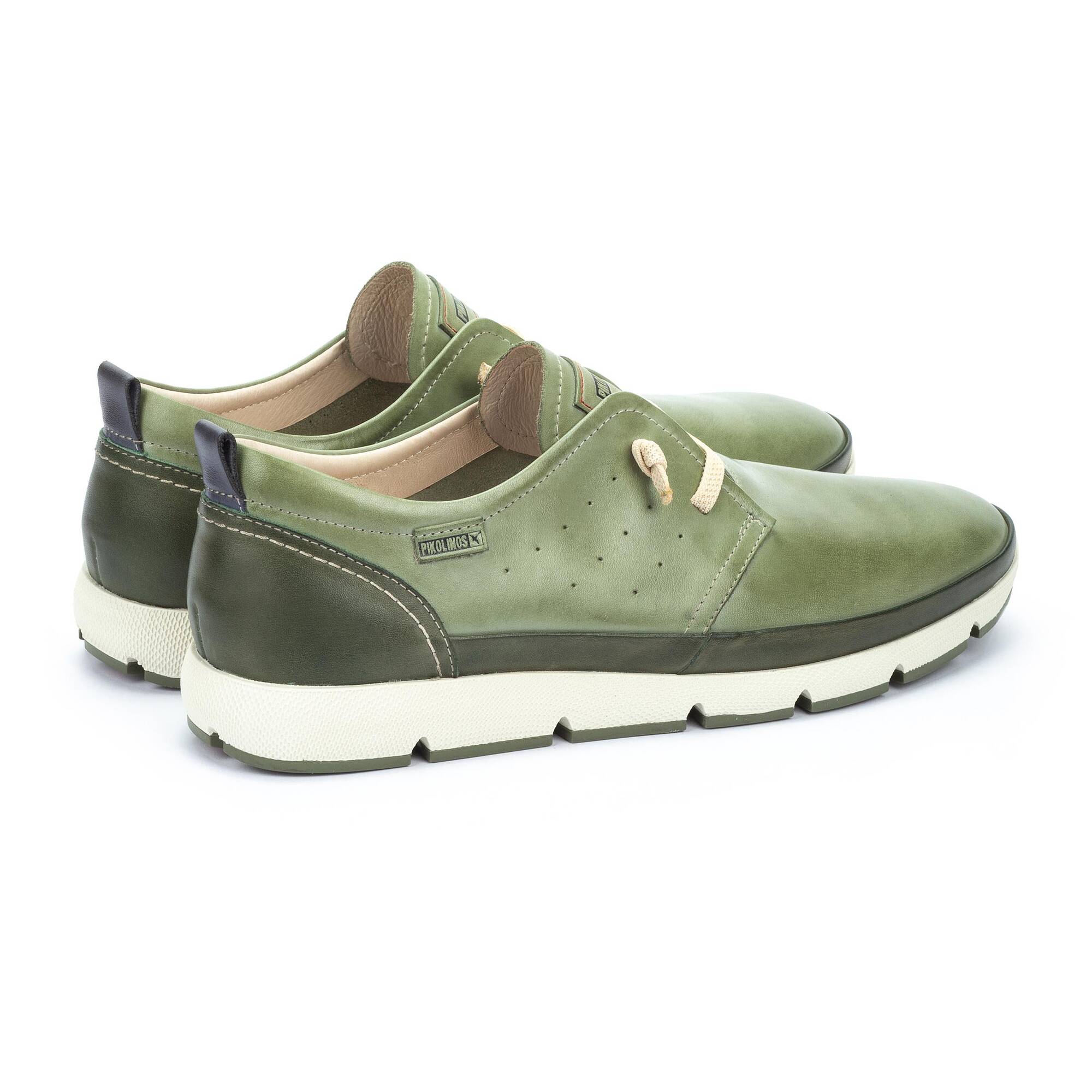 Zapato con cordones para hombre 'Fuencarral' - Verde