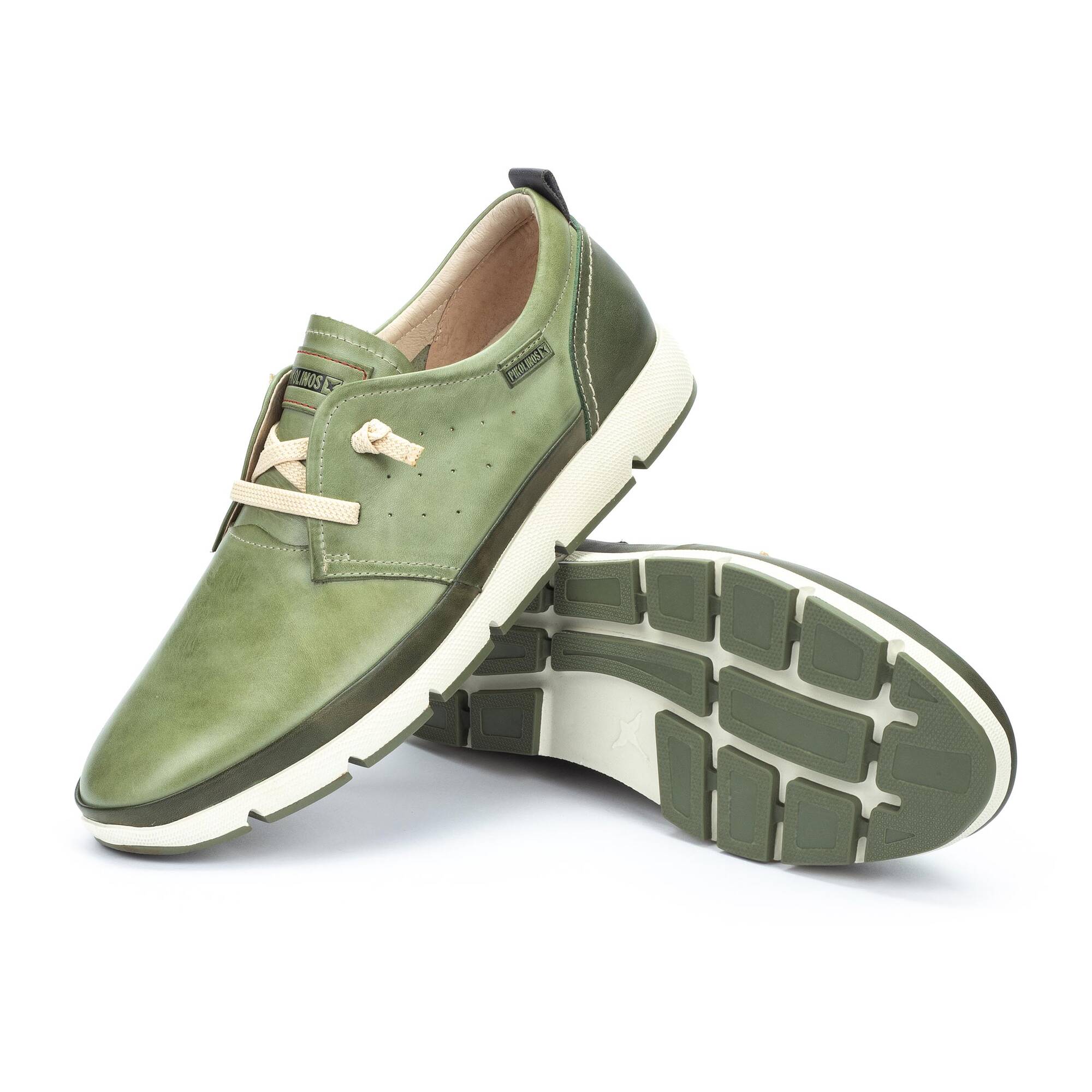 Zapato con cordones para hombre 'Fuencarral' - Verde