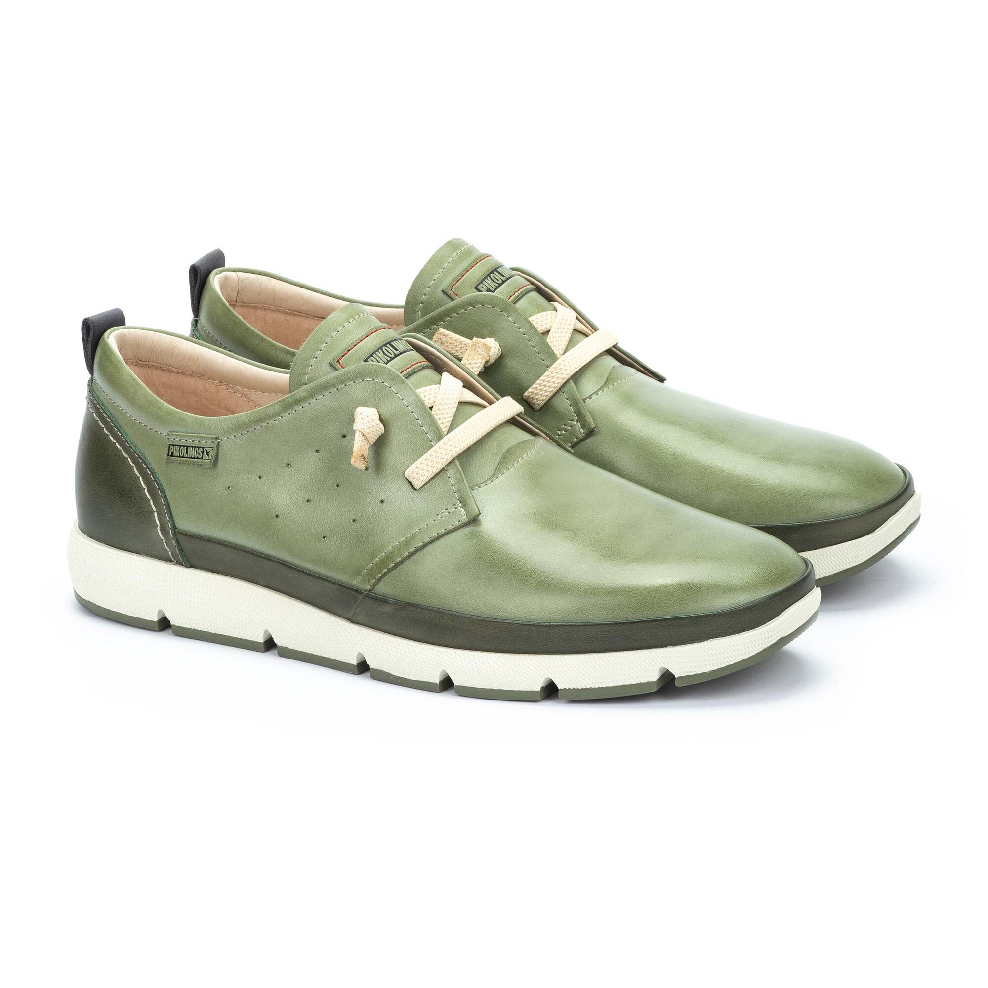 Zapato con cordones para hombre 'Fuencarral' - Verde