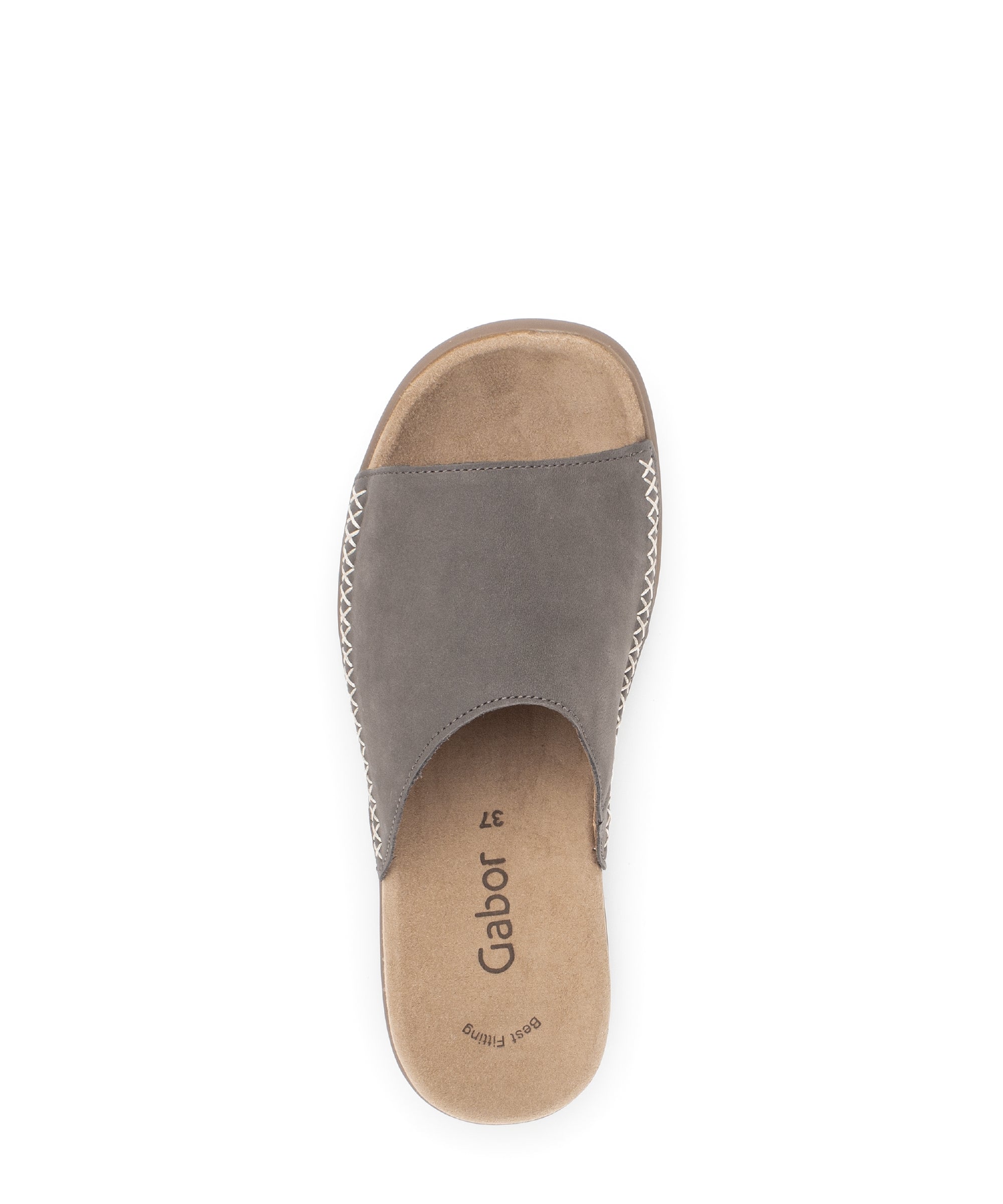 '03.705.13' women's slide sandal - grey