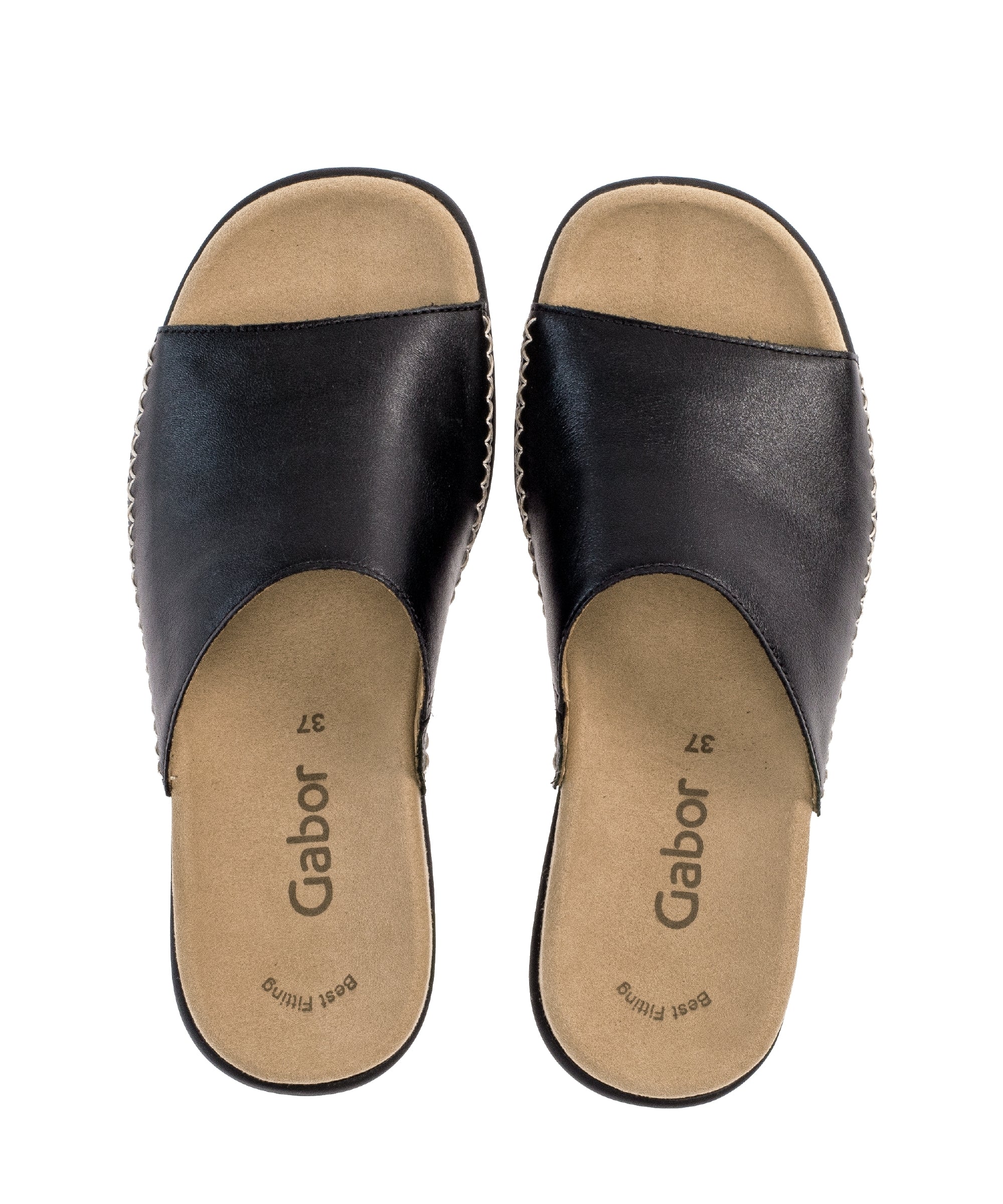 '03.705.27' women's slide sandal - black