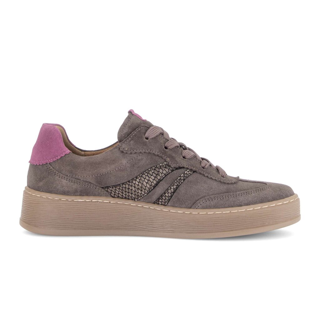 '6018.01.011' women's lace-up shoe - grey