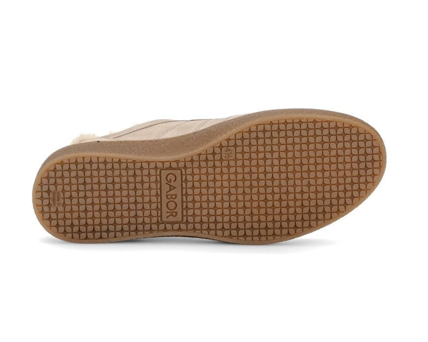 '6024.01.004' women's lace-up shoe - beige
