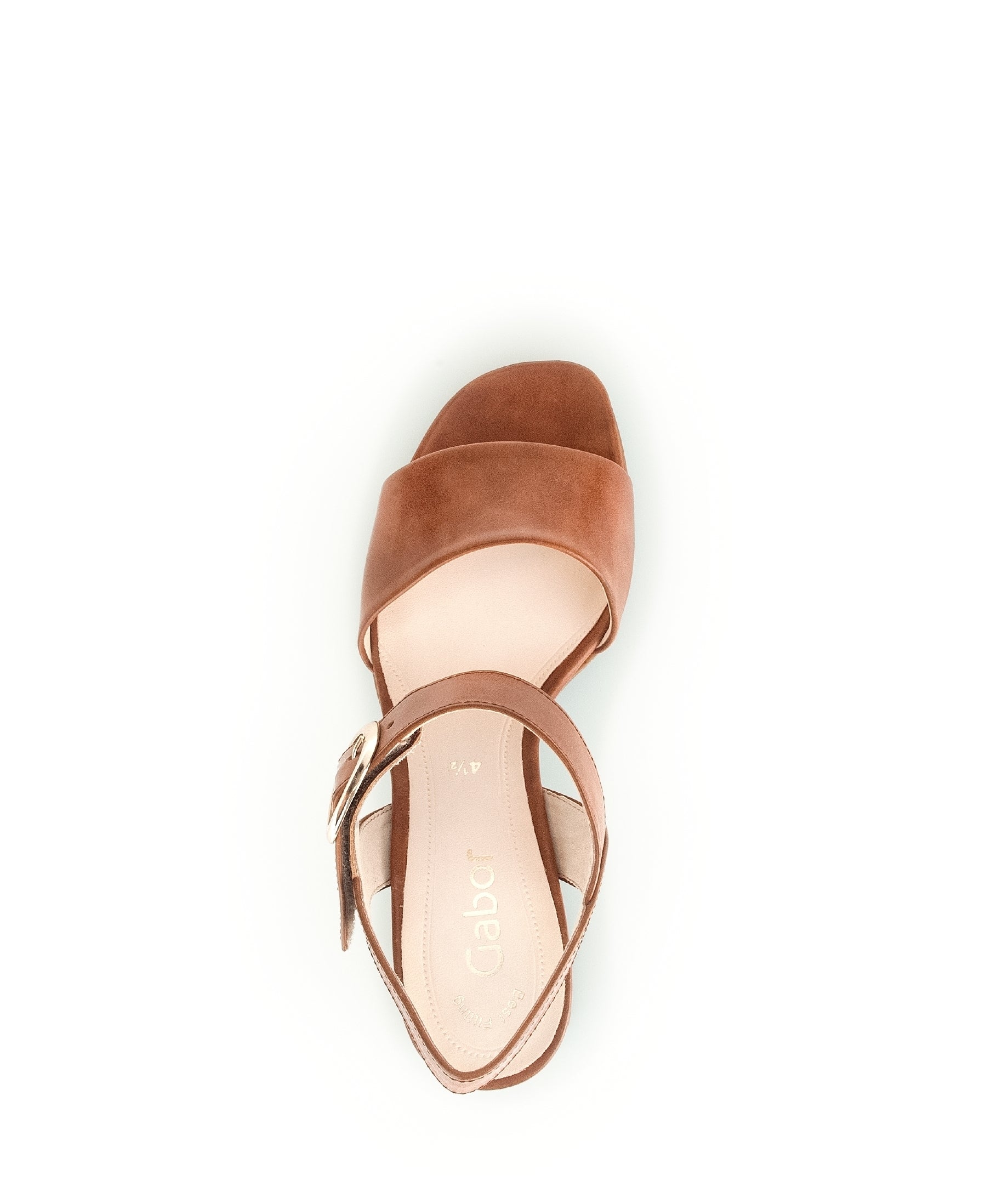 '61.700.24' women's heeled sandal - brown