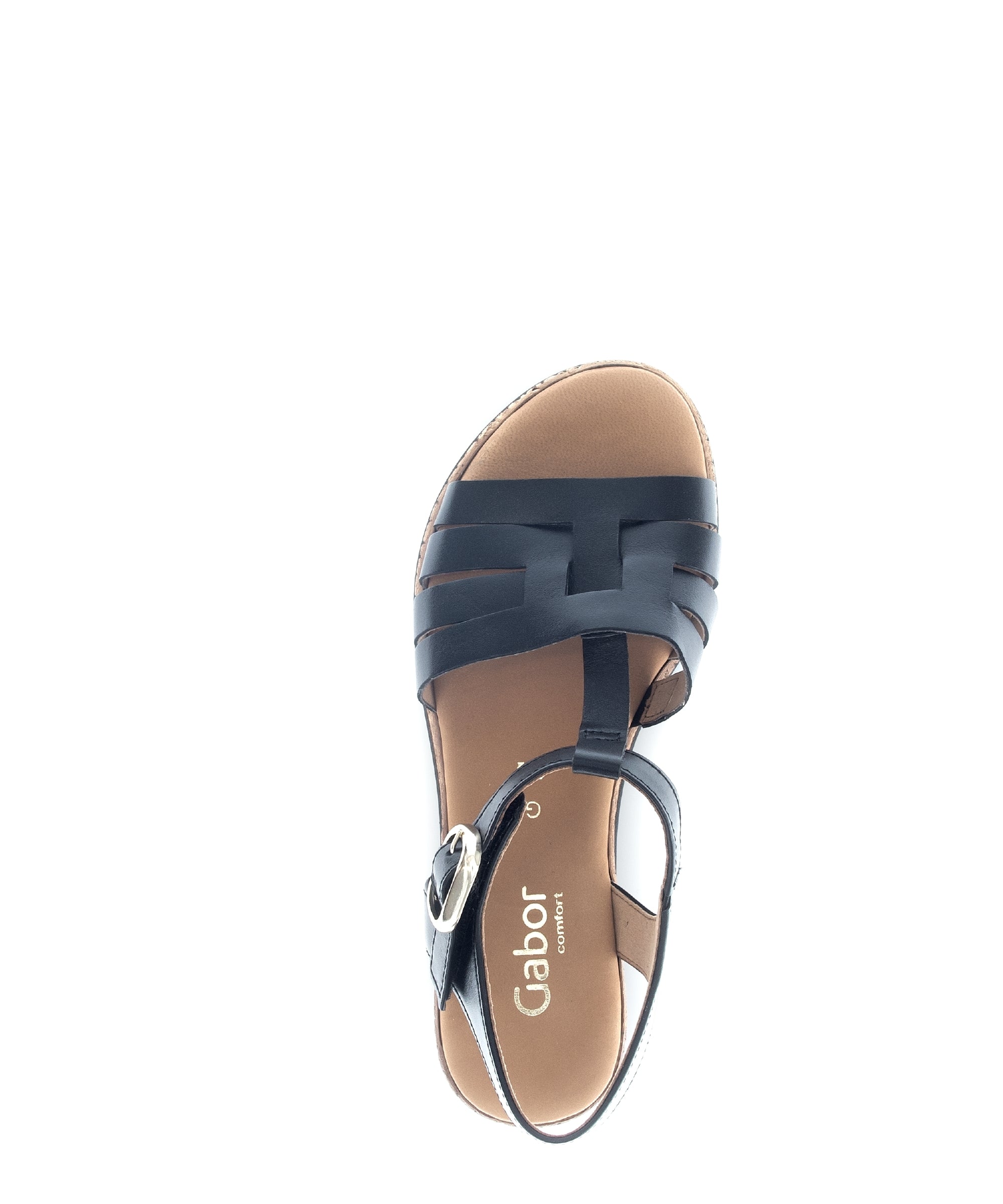'62.701.57' women's sandal - black