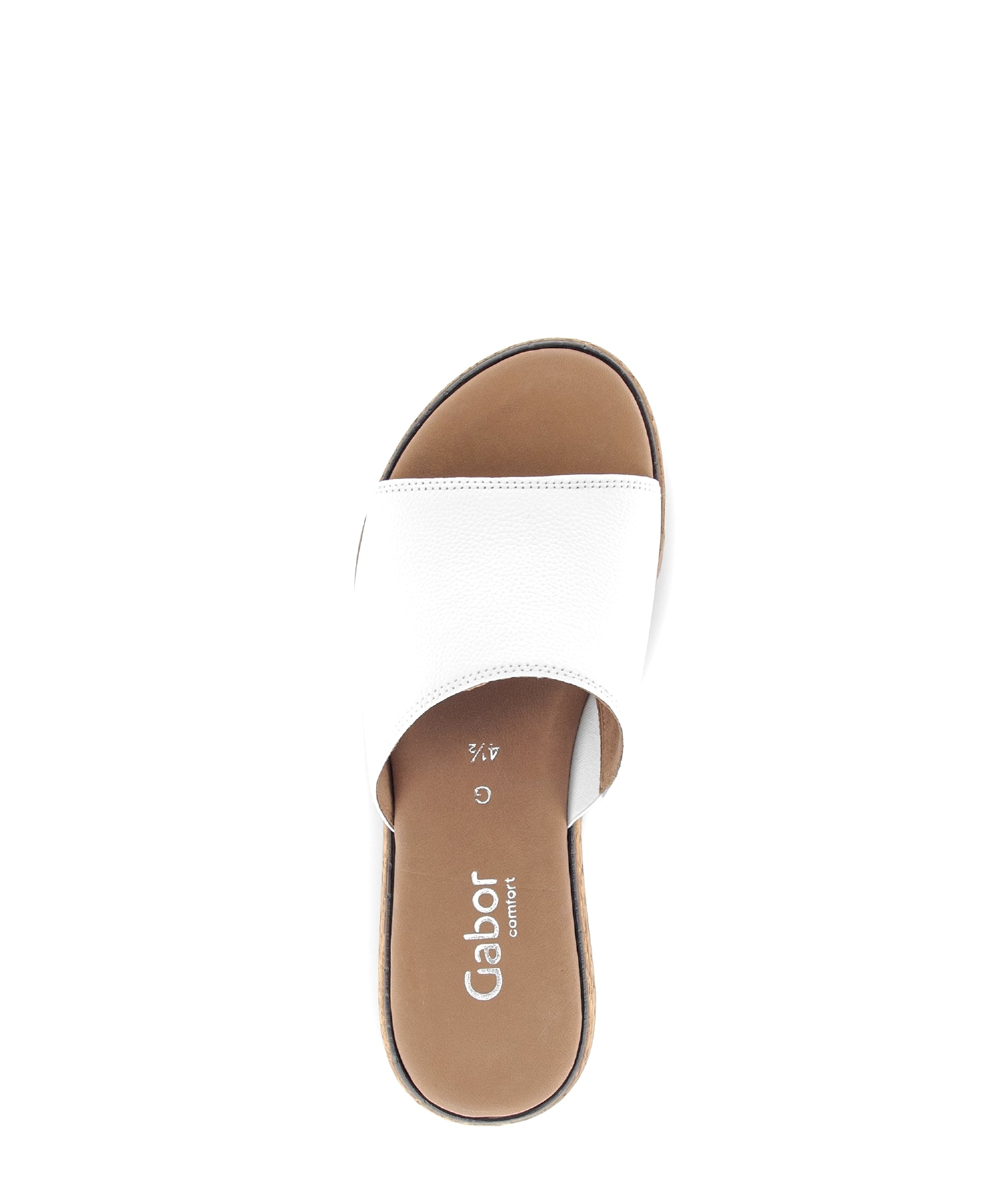 Sandale à enfiler pour femme '62.820.50' - blanc