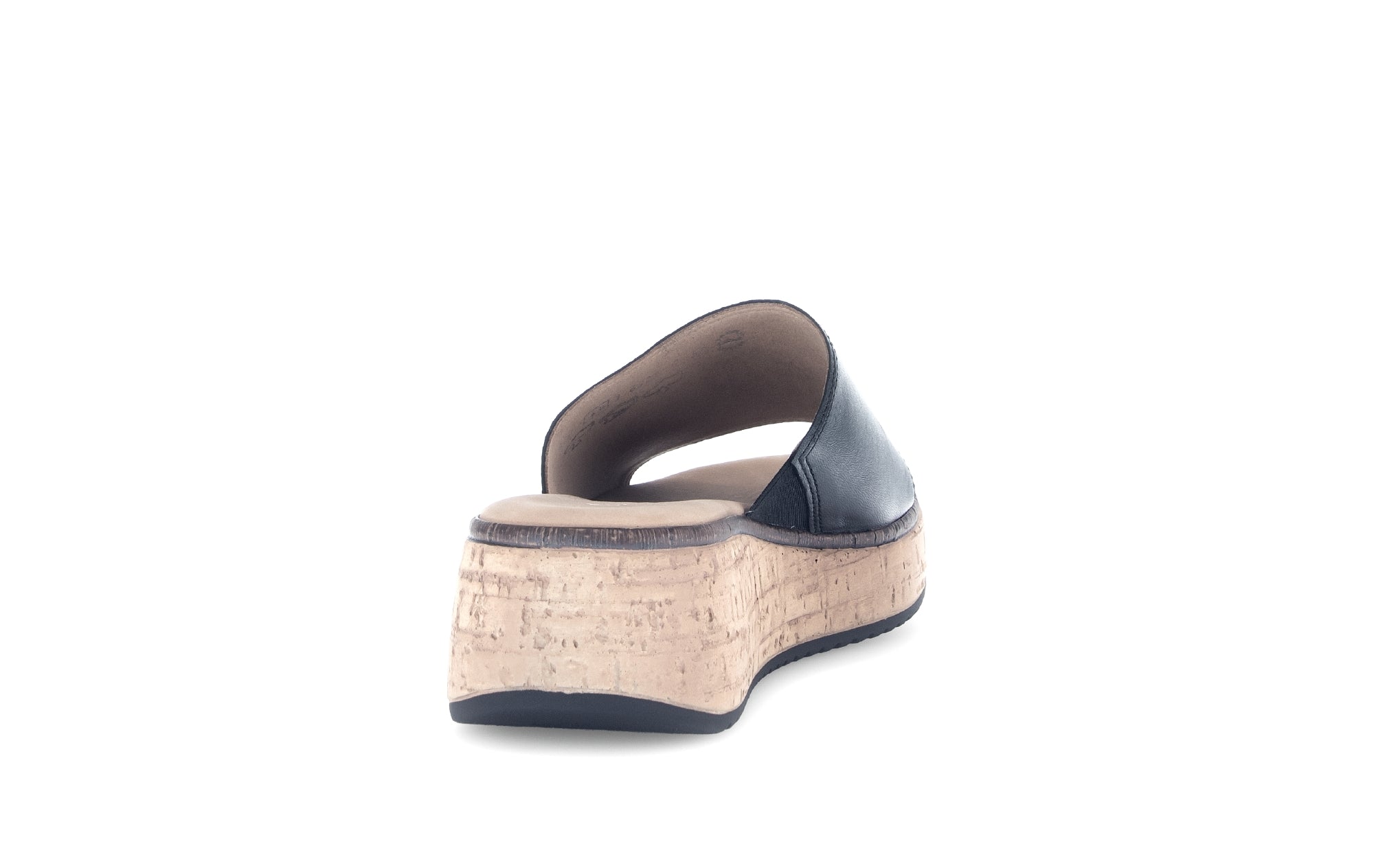 Damen-Slipper-Sandale '62.820.57' – Schwarz