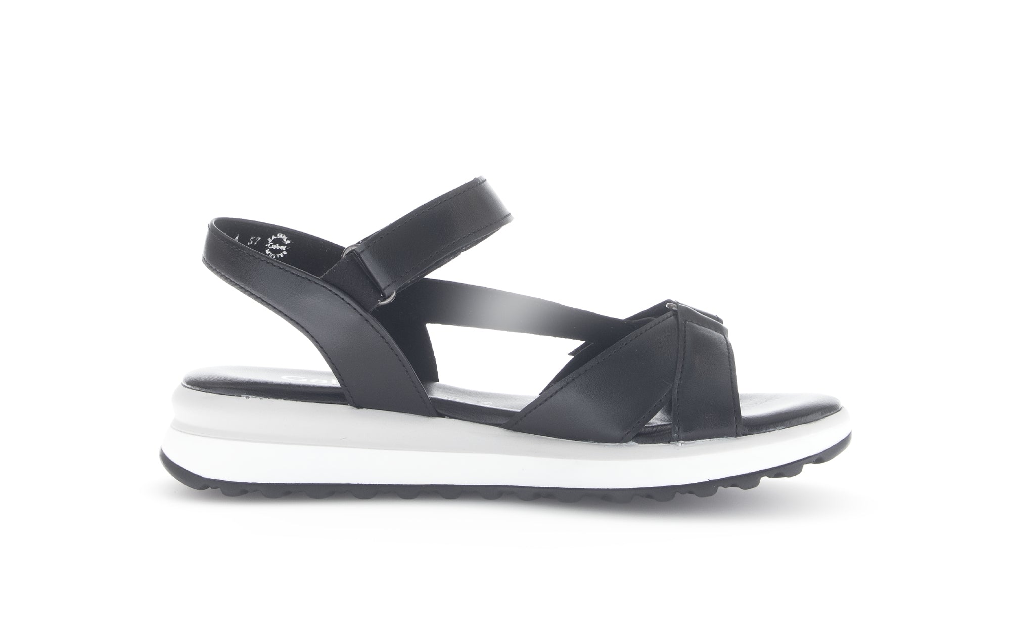 '62.845.57' women's sandal - black