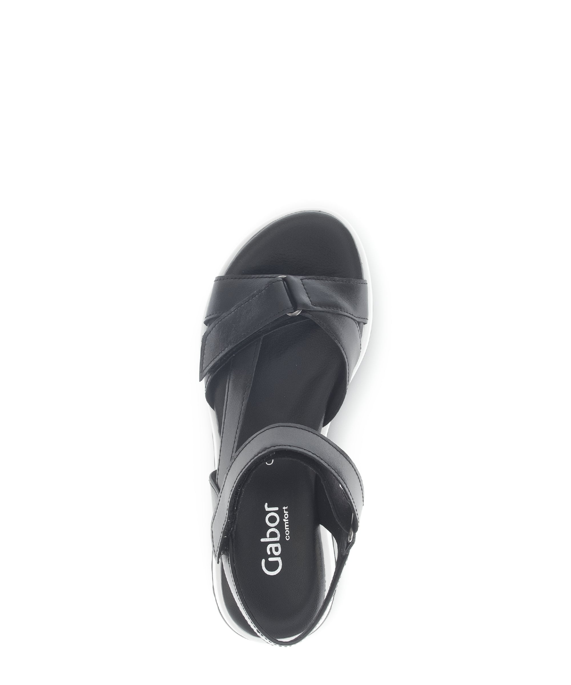 '62.845.57' women's sandal - black