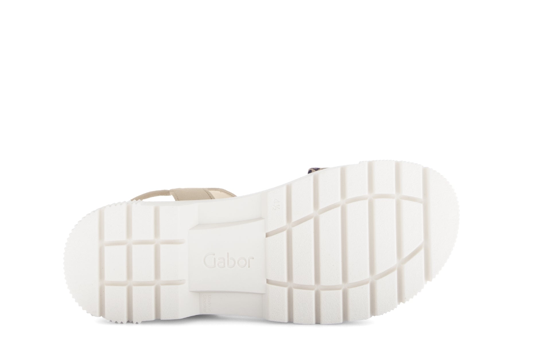 '64.510.32' women's sandal - brown beige mix