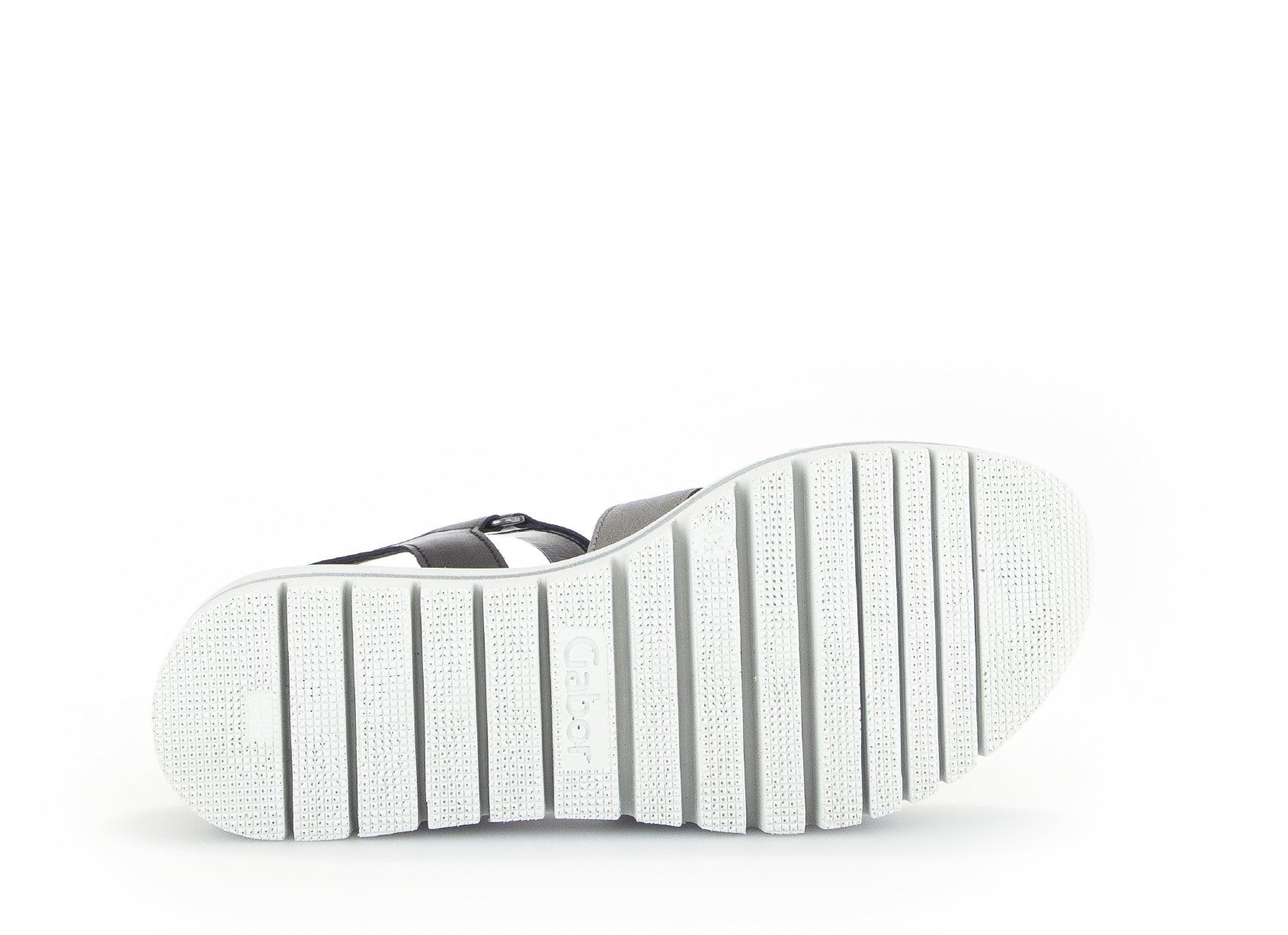 '64.620.61' women's sandal - silver black mix