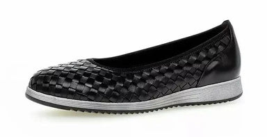 Gabor 64.111.27 Women Ballerina's - Black - ChaplinshoesGabor 64.111.27 Women Ballerina's - BlackGabor